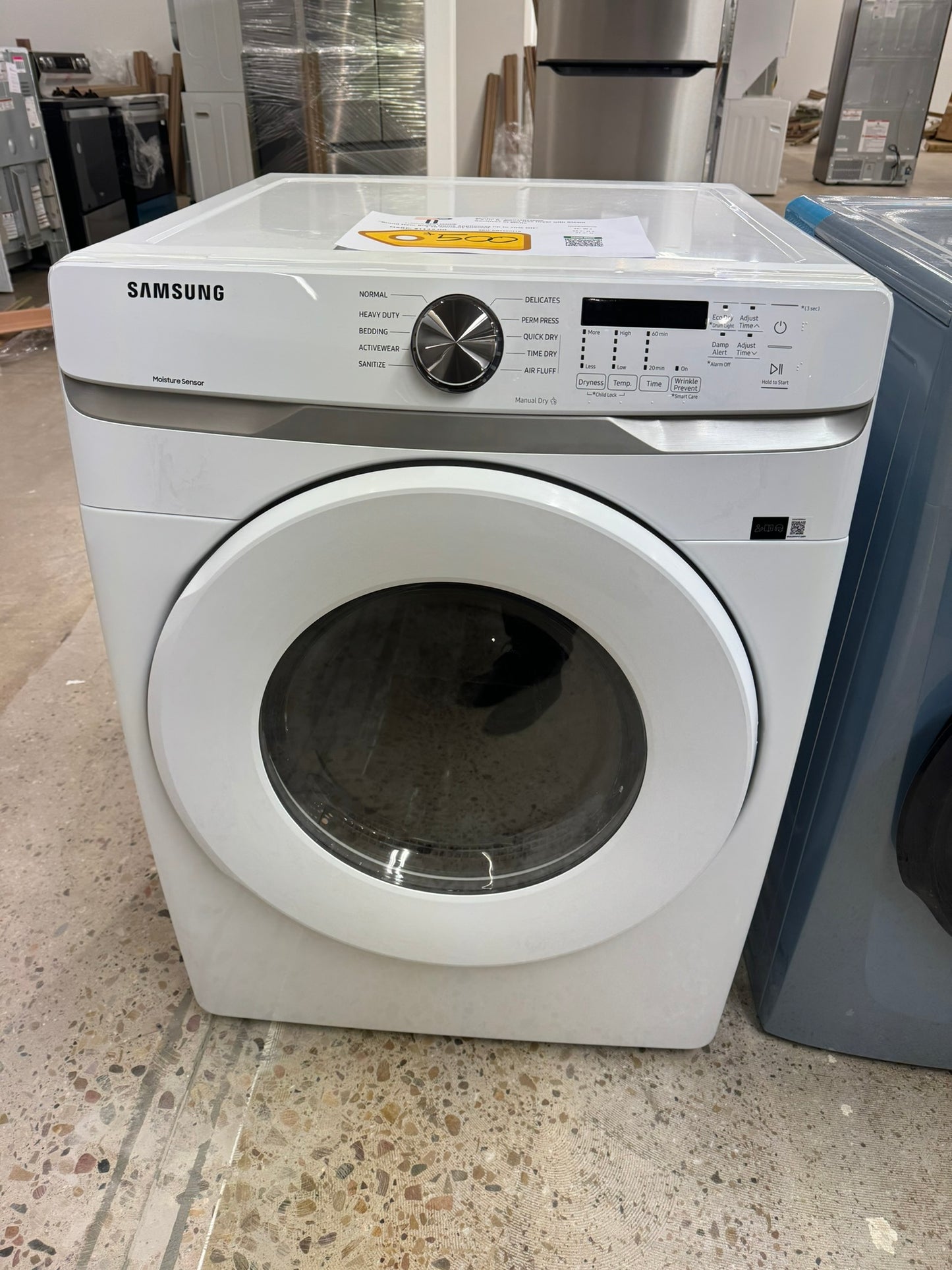GREAT GAS DRYER - SAMSUNG SMART DRYER - MODEL: DVG45B6300W/A3 DRY10017Rs