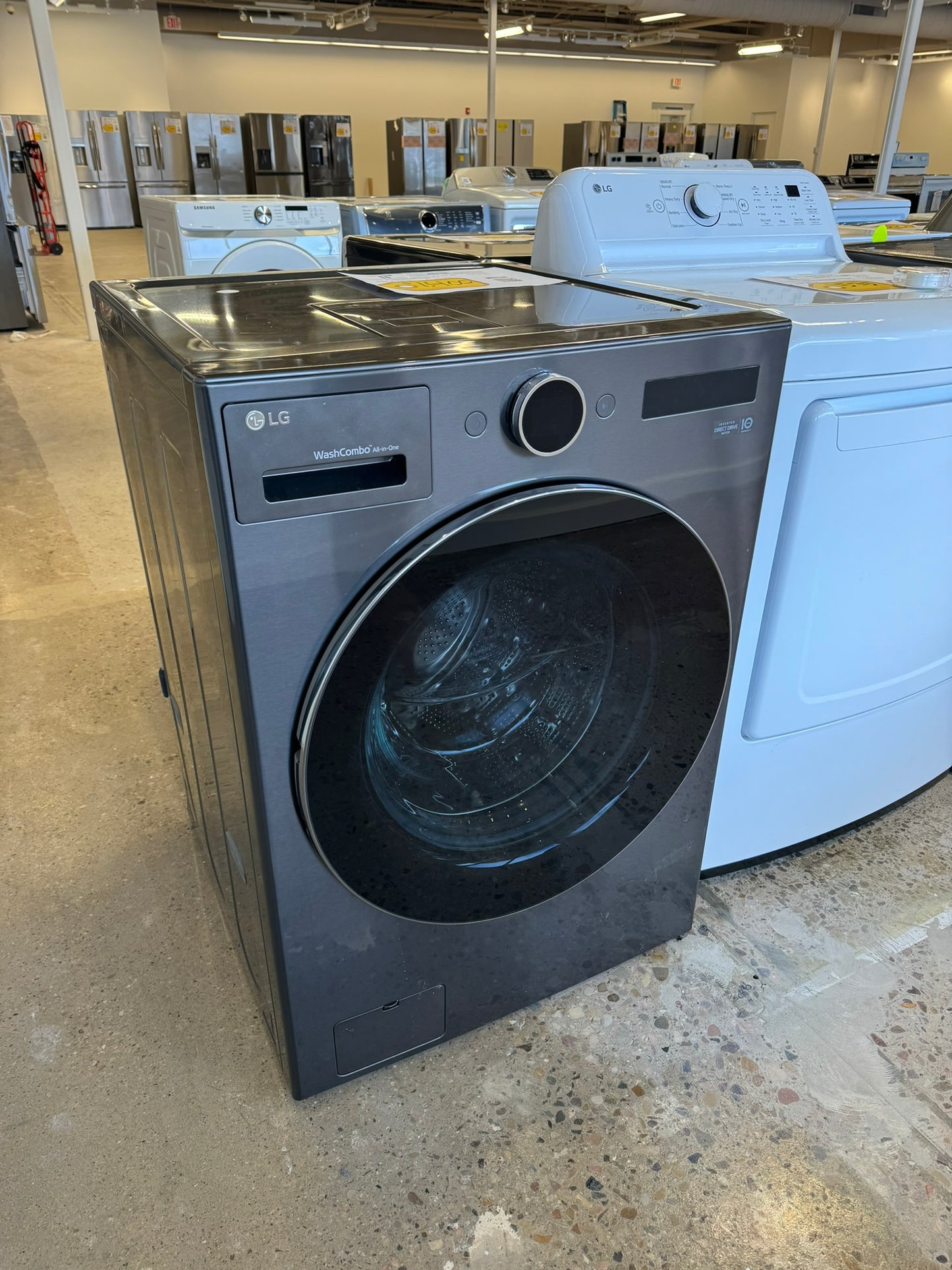 DISCOUNTED NEW WASHCOMBO ALL-IN-ONE ELECTRIC WASHER DRYER MODEL: WM6998HBA WAS10052R