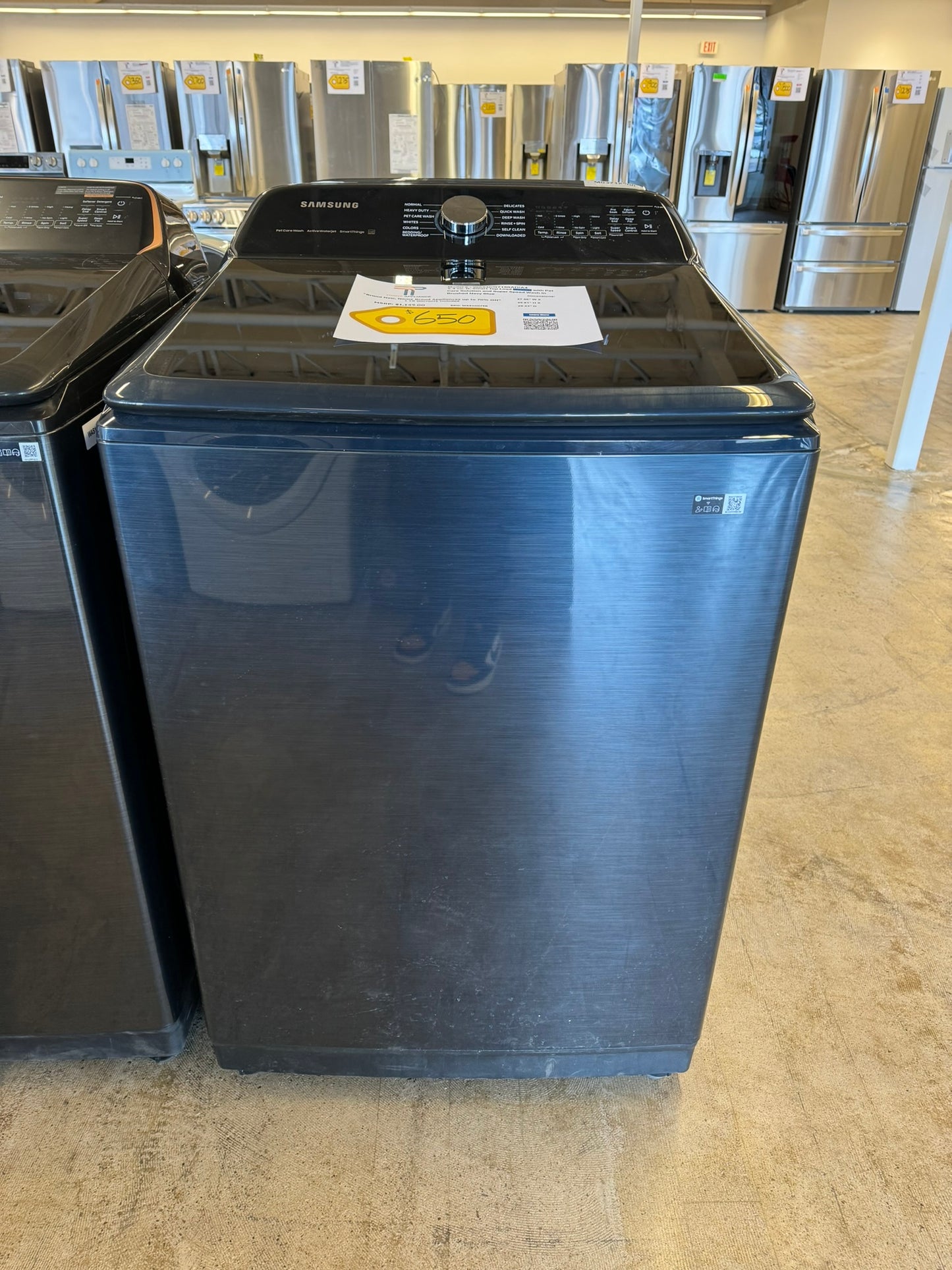PET CARE SOLUTION SAMSUNG TOP LOAD WASHER MODEL: WA54CG7150AD WAS10079R