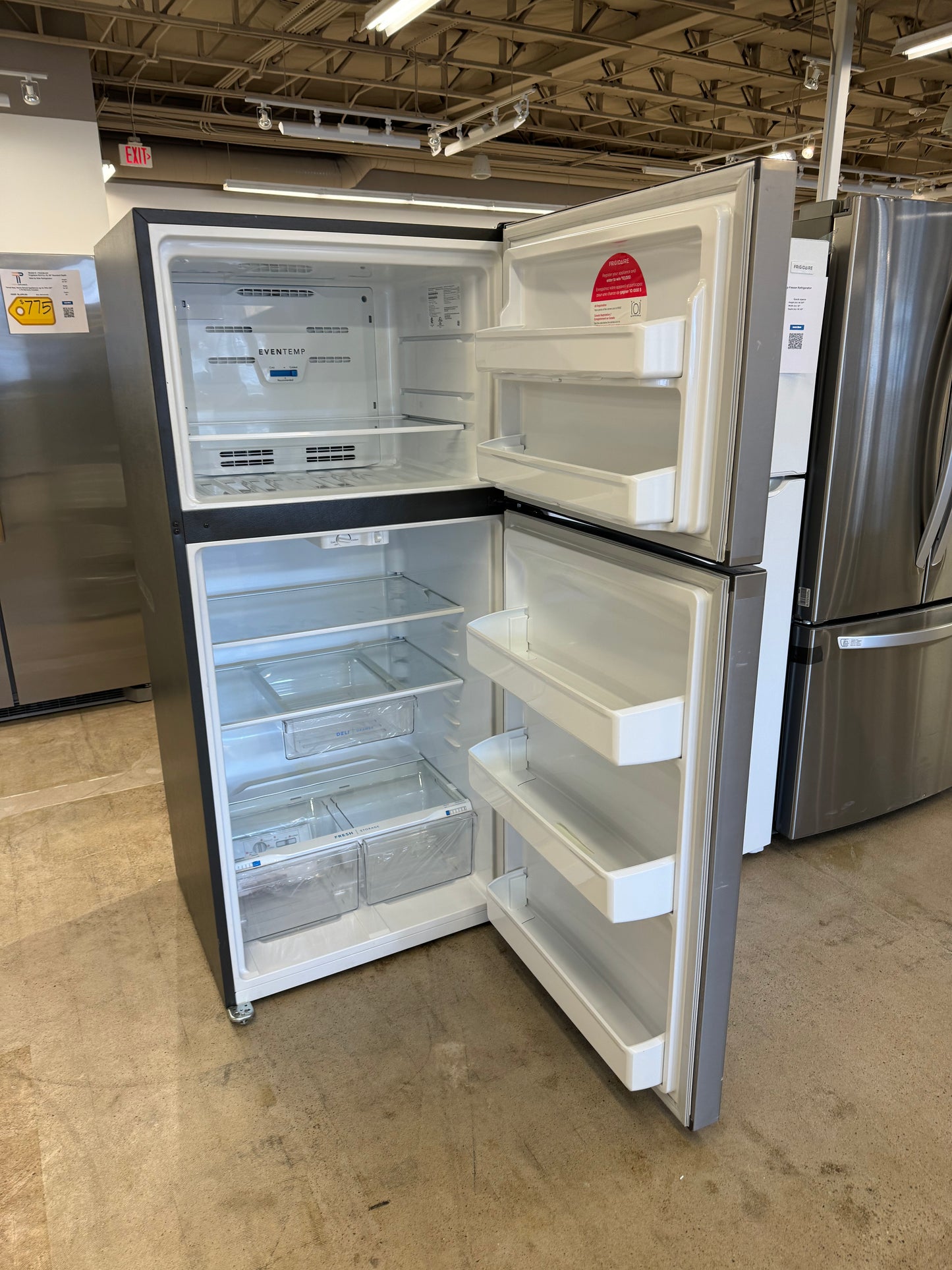 18.3 CU FT TOP FREEZER FRIGIDAIRE REFRIGERATOR MODEL: LFTR1835VF REF10033R