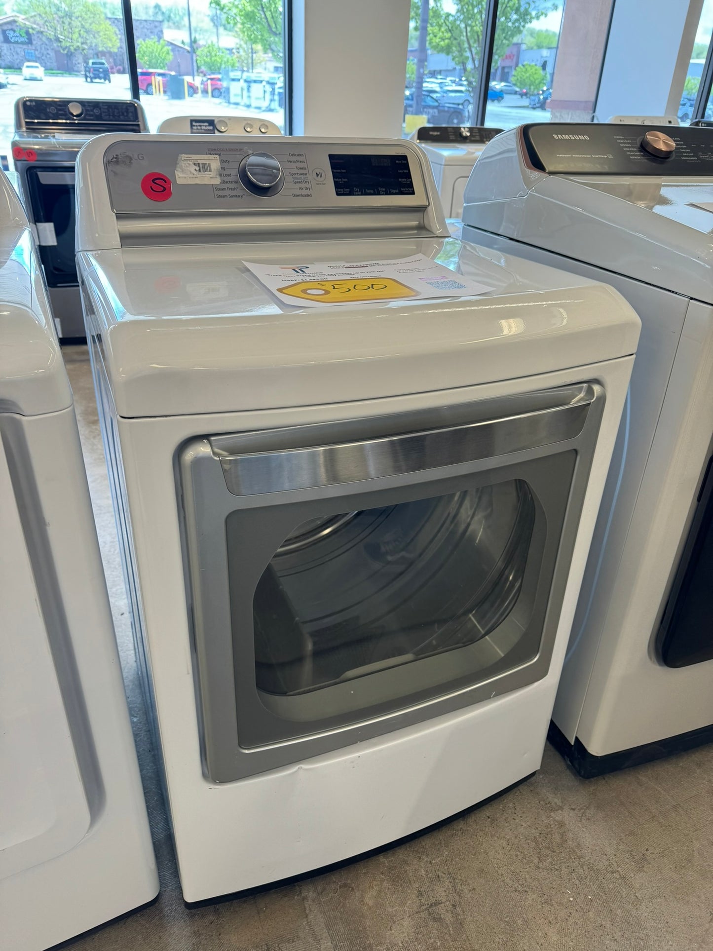 BRAND NEW SMART ELECTRIC LG DRYER MODEL: DLEX7900WE DRY10063Rs