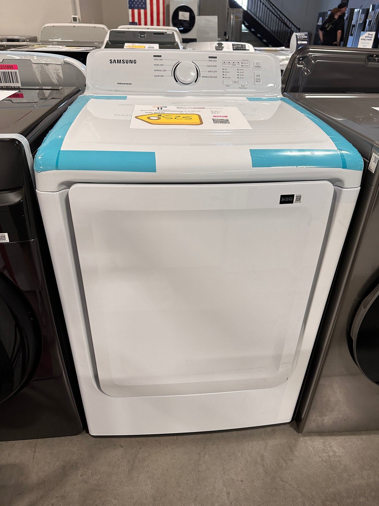 GREAT NEW SAMSUNG ELECTRIC DRYER MODEL: DVE41A3000W/A3 DRY12678