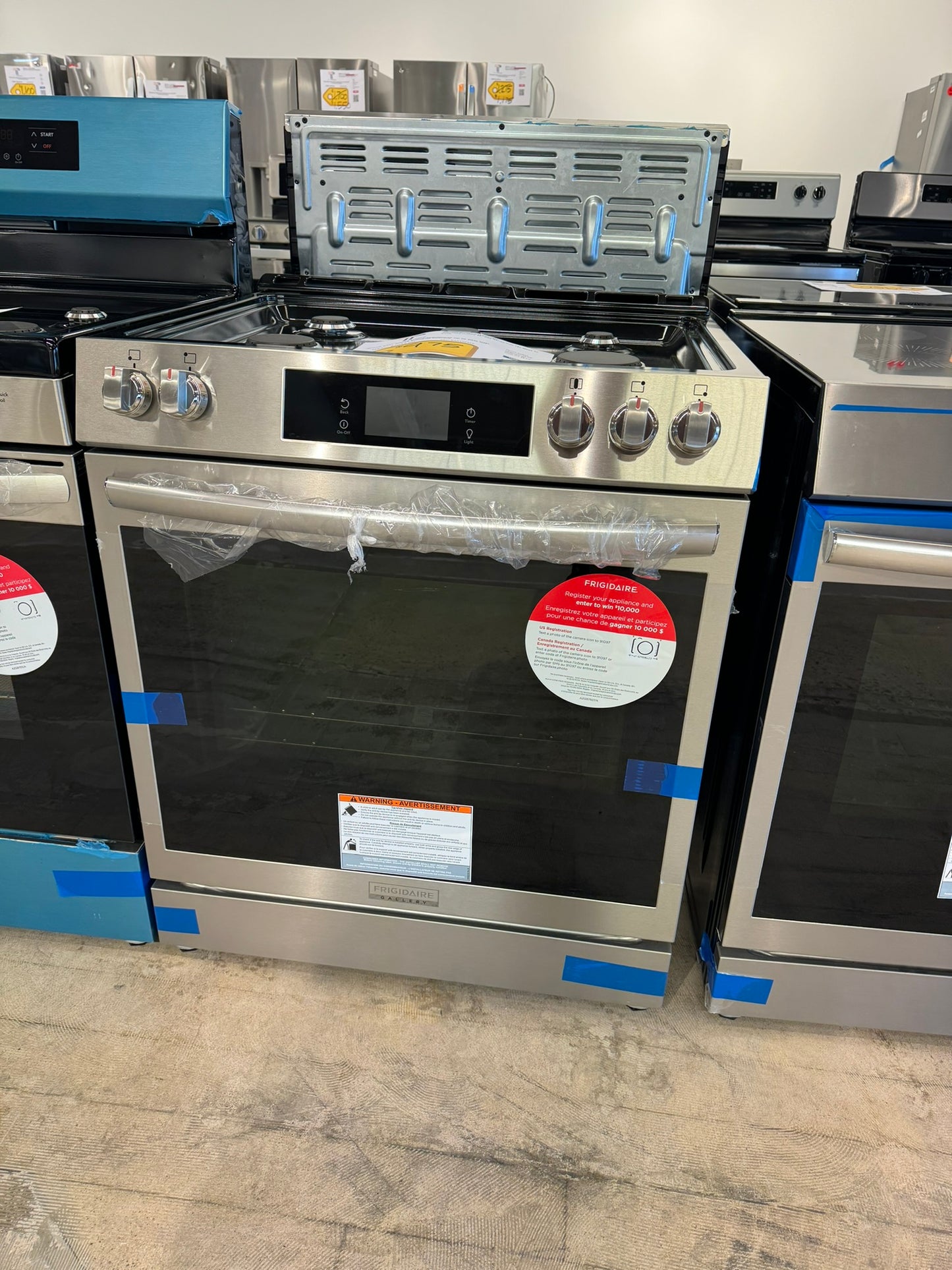 GREAT NEW GAS TOTAL CONVECTION RANGE MODEL: GCFG3060BF RAG10035R