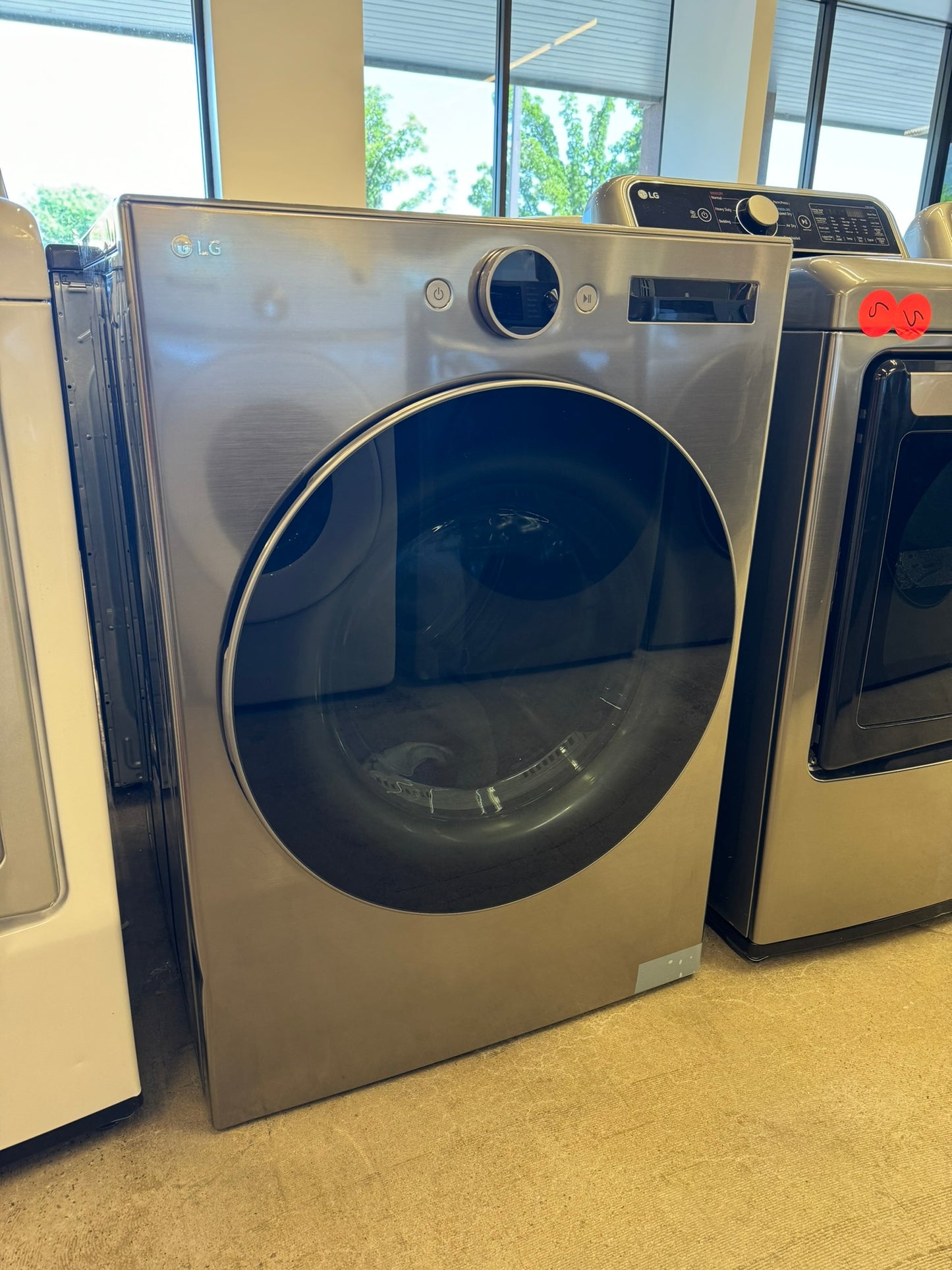 NEW SMART ELECTRIC DRYER WITH STEAM AND SENSOR DRY MODEL: DLEX5500V DRY10125R