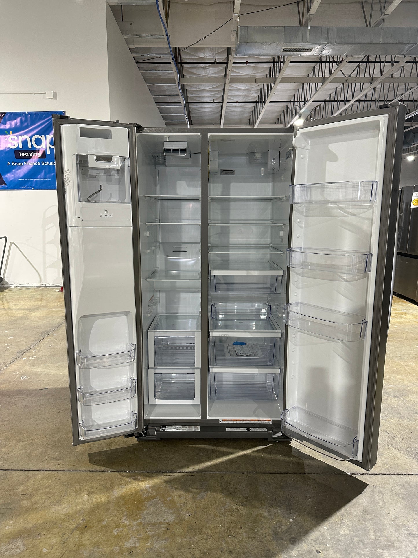 GREAT MODEL! Whirlpool 36-inch Wide Side-by-Side Refrigerator MODEL: WRS588FIHZ REF13864S