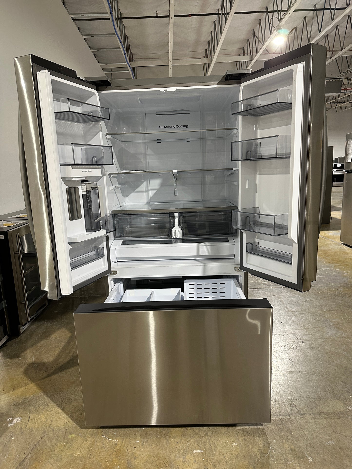Samsung 36-inch W 31.5 cu. ft. French Door Refrigerator - MODEL: RF32CG5300SR REF13857S