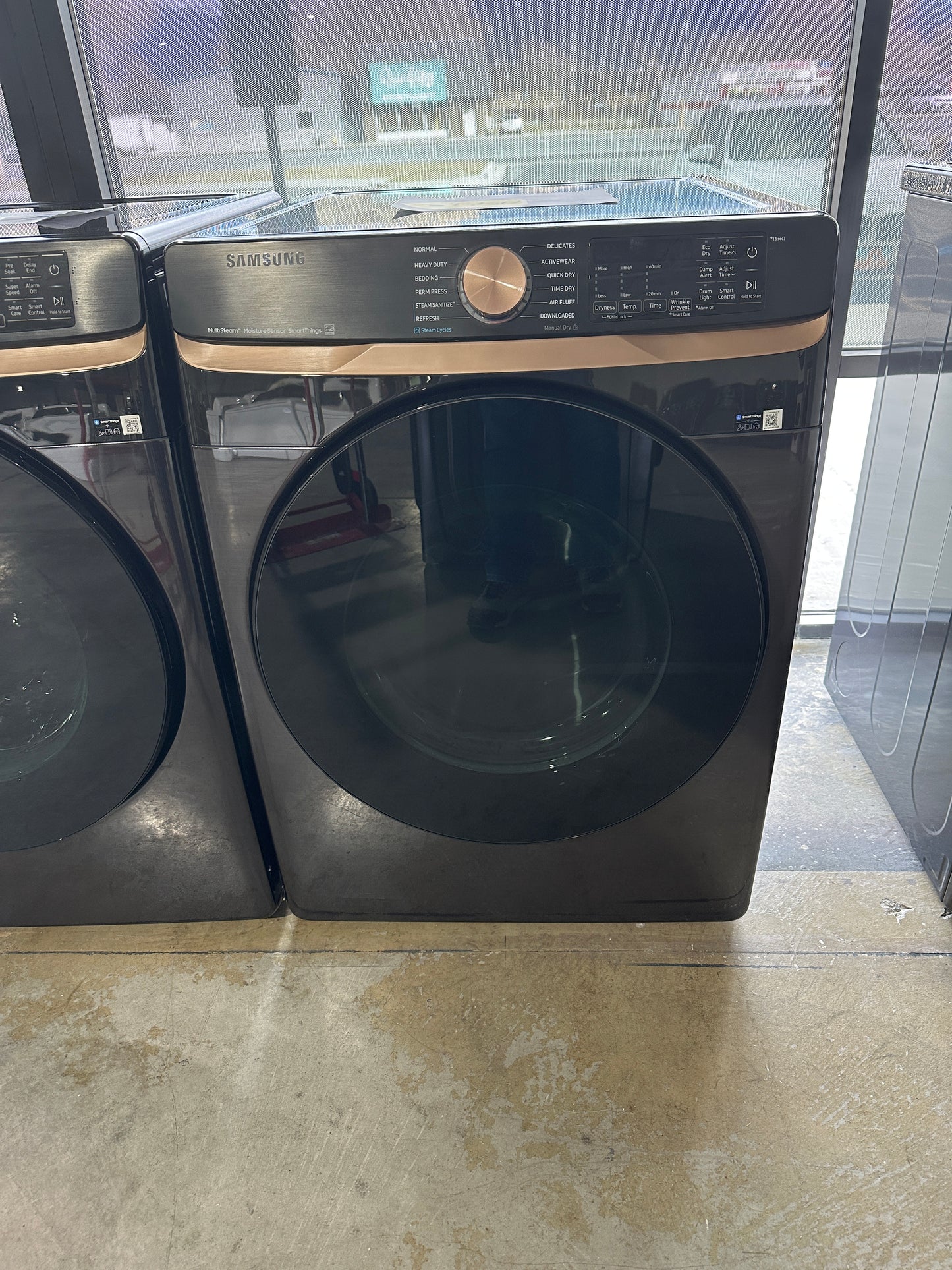 Samsung 7.5 cu. ft. Smart Electric Dryer with Steam Sanitize+ and Sensor Dry MODEL: DVE50BG8300VA3 DRY13091S