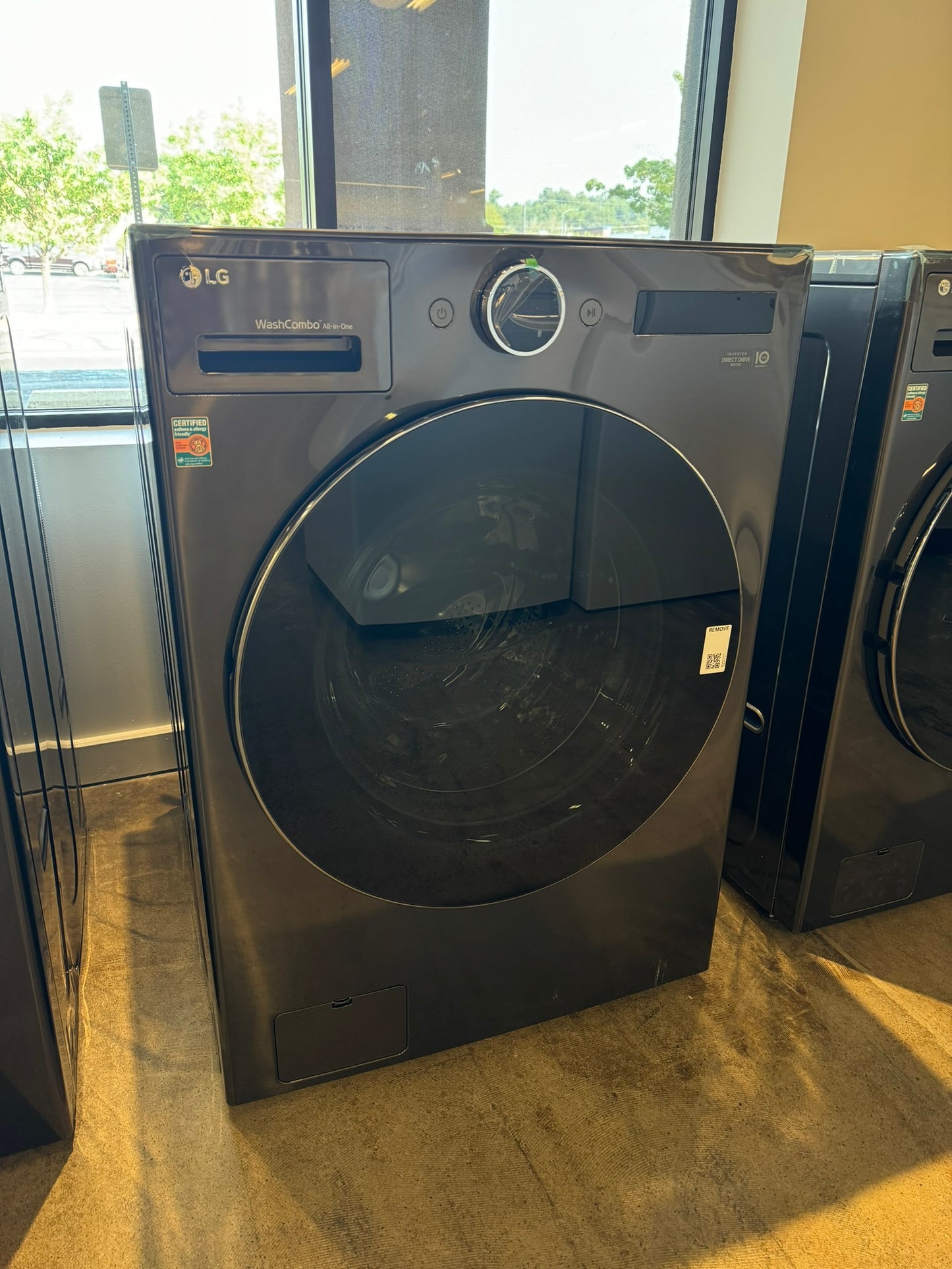 MEGA CAPACITY ALL-IN-ONE ELECTRIC WASHER/DRYER COMBINATION MACHINE MODEL: WM6998HBA WAS10172R