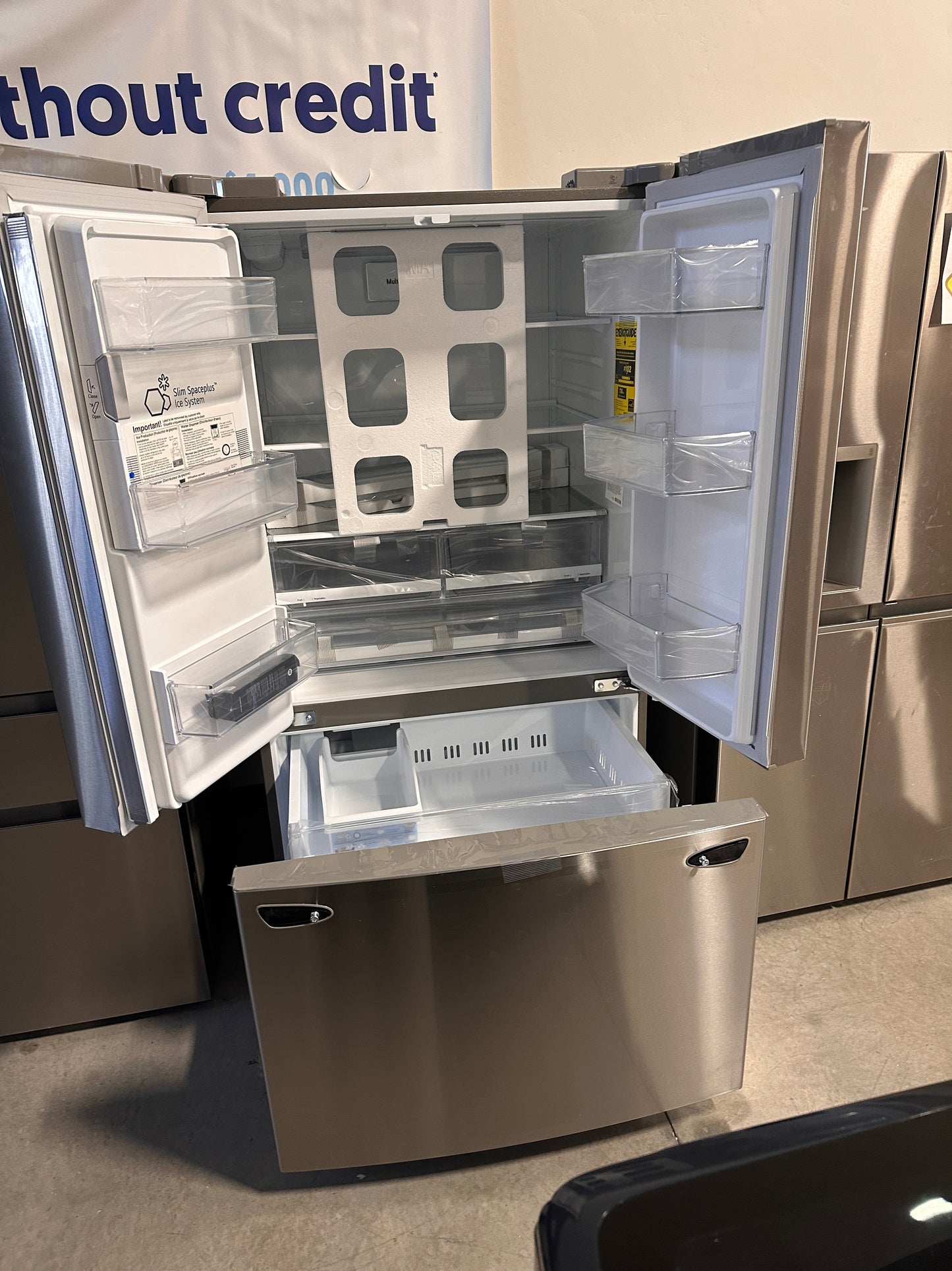 GREAT NEW LG FRENCH DOOR SMART REFRIGERATOR MODEL: LHFS28XBS REF13463