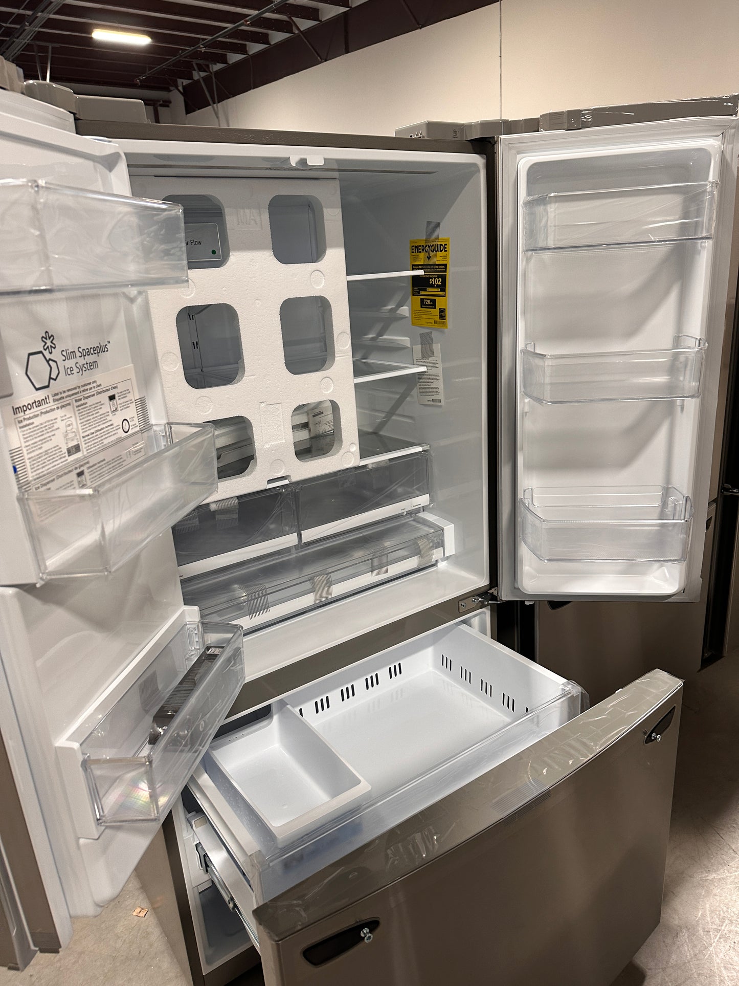 FRENCH DOOR STAINLESS STEEL LG REFRIGERATOR MODEL: LHFS28XBS REF13470