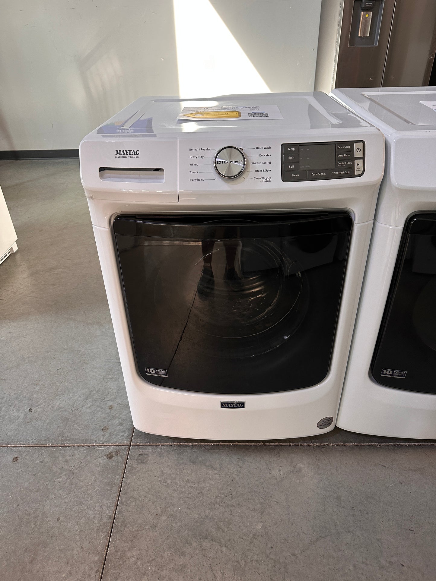 GREAT NEW MAYTAG STACKABLE FRONT LOAD WASHER MODEL: MHW5630HW WAS13556