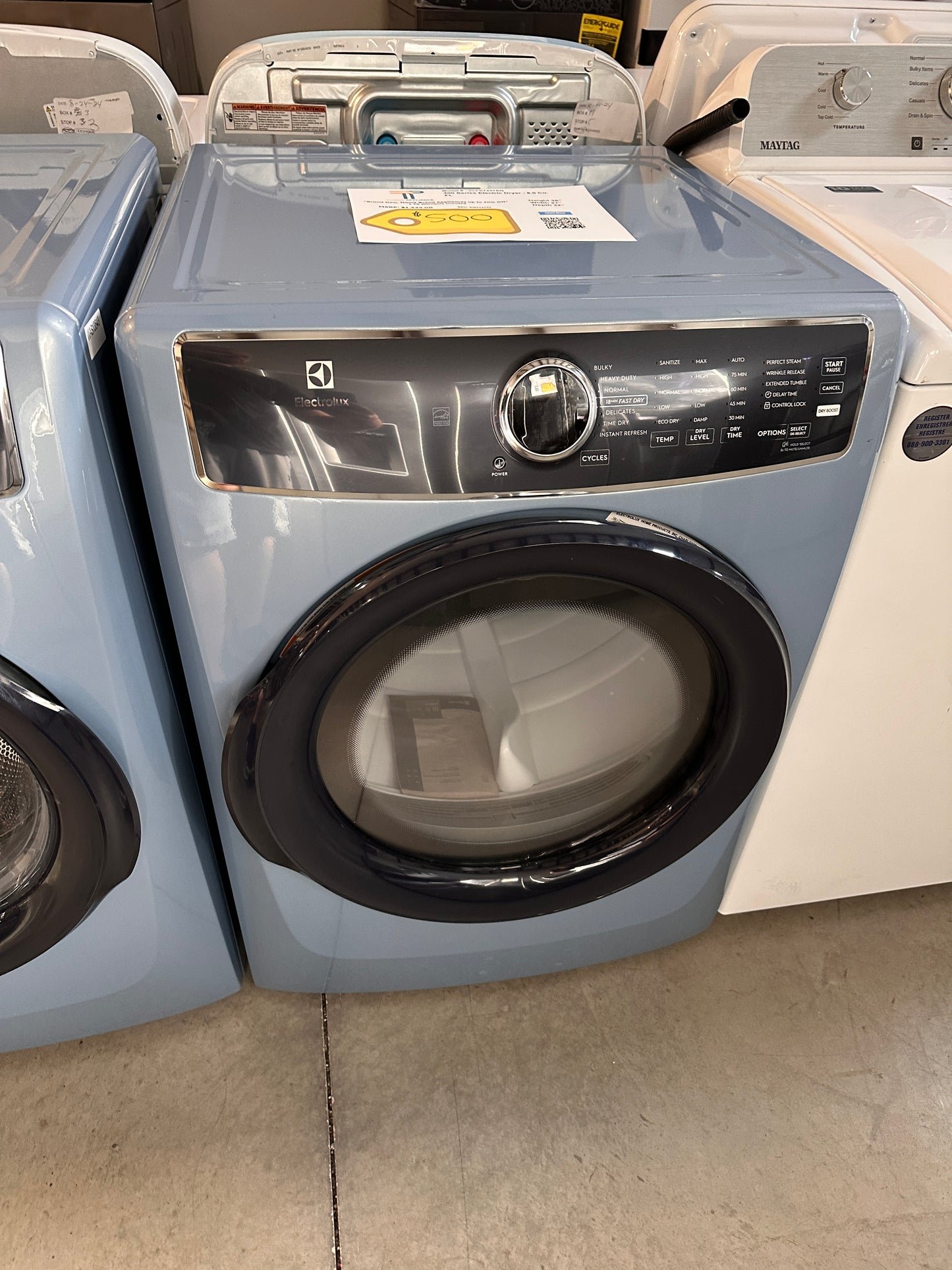 NEW ELECTROLUX ELECTRIC DRYER MODEL: ELFE7437AG DRY12792