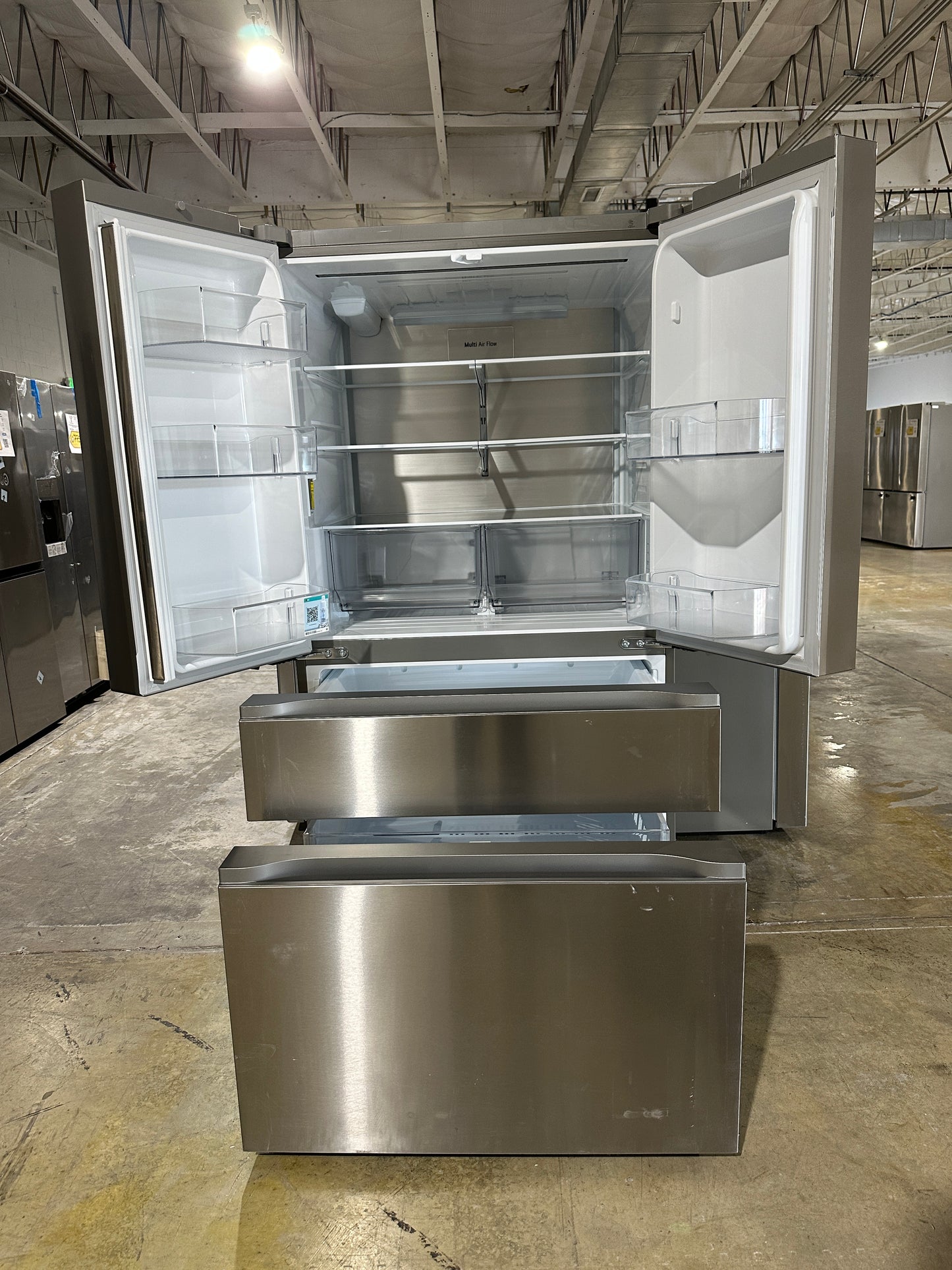 NEW! LG 30 Cu Ft French Door Refrigerator MODEL: LF3OS8210S REF13962S