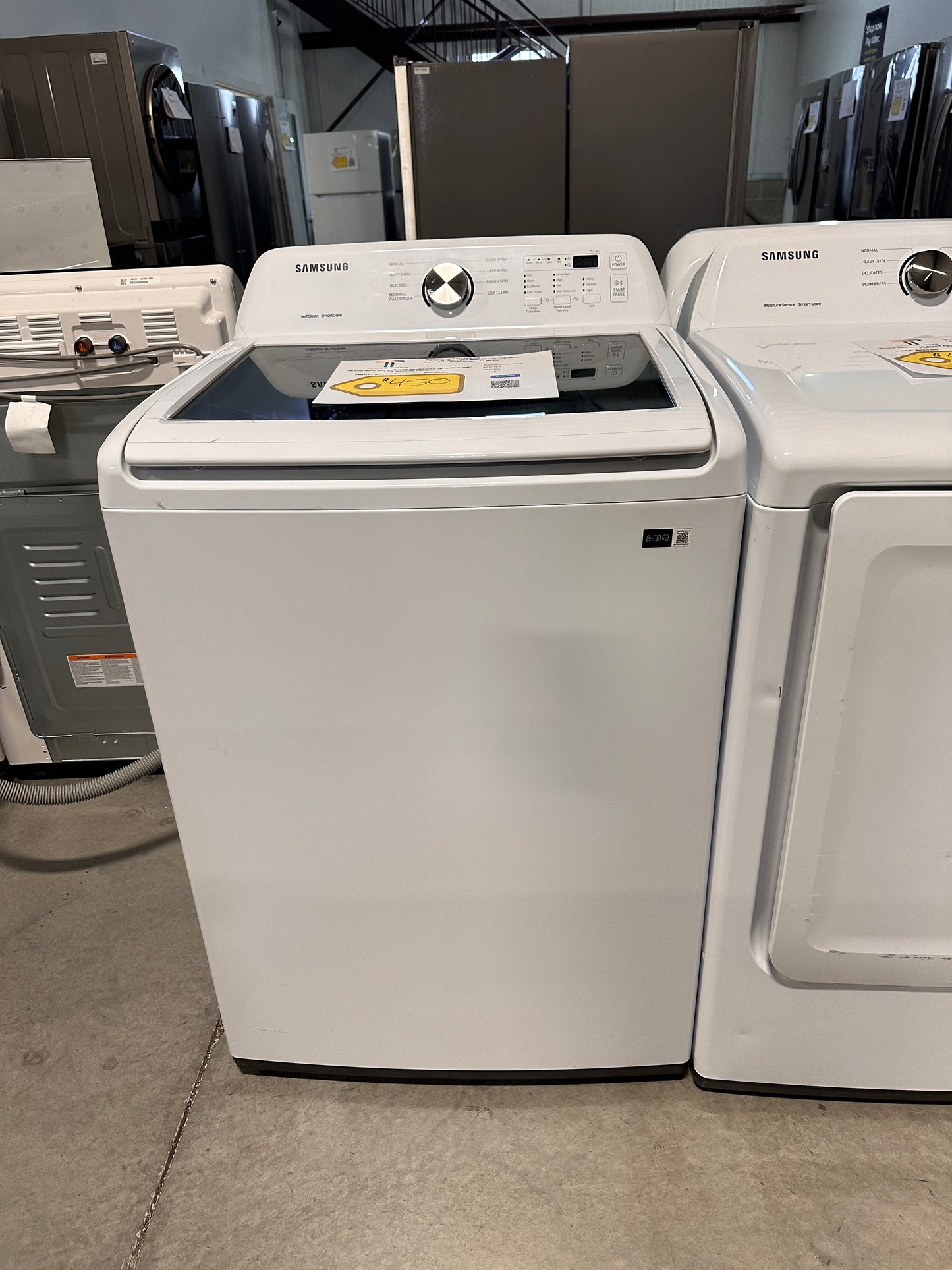 GREAT NEW SAMSUNG TOP LOAD WASHER Model: WA45T3200AW WAS13633