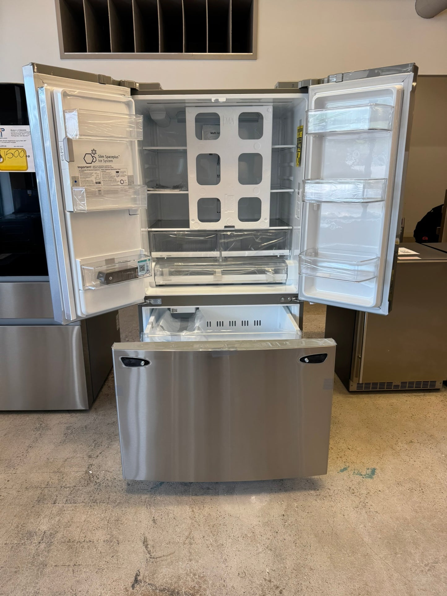 BRAND NEW LG FRENCH DOOR REFRIGERATOR with CRAFT ICE MODEL: LHFS28XBS REF10359R