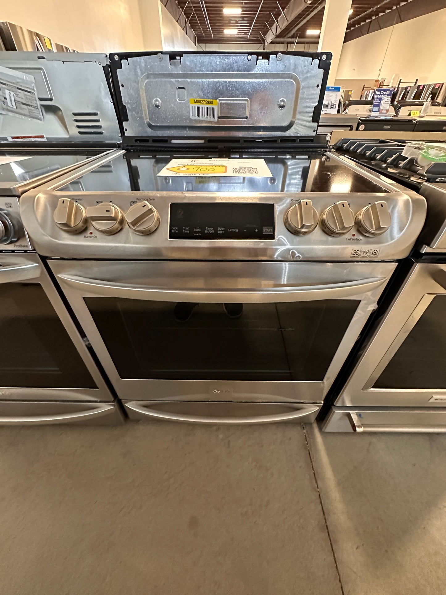 DISCOUNTED BRAND NEW LG ELECTRIC RANGE with ULTRAHEAT - RAG11753 Model:LSE4613ST
