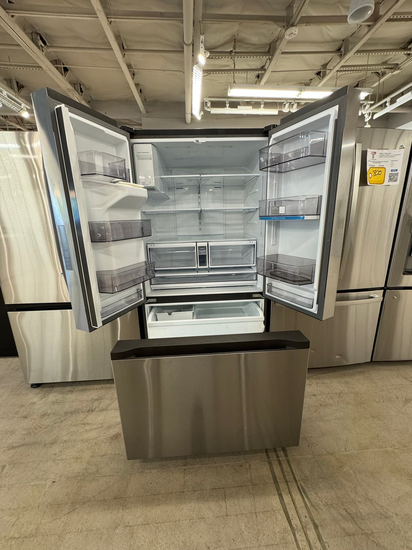 BRAND NEW LG STAINLESS STEEL FRENCH DOOR REFRIGERATOR MODEL: MRF29D6AST REF13578S