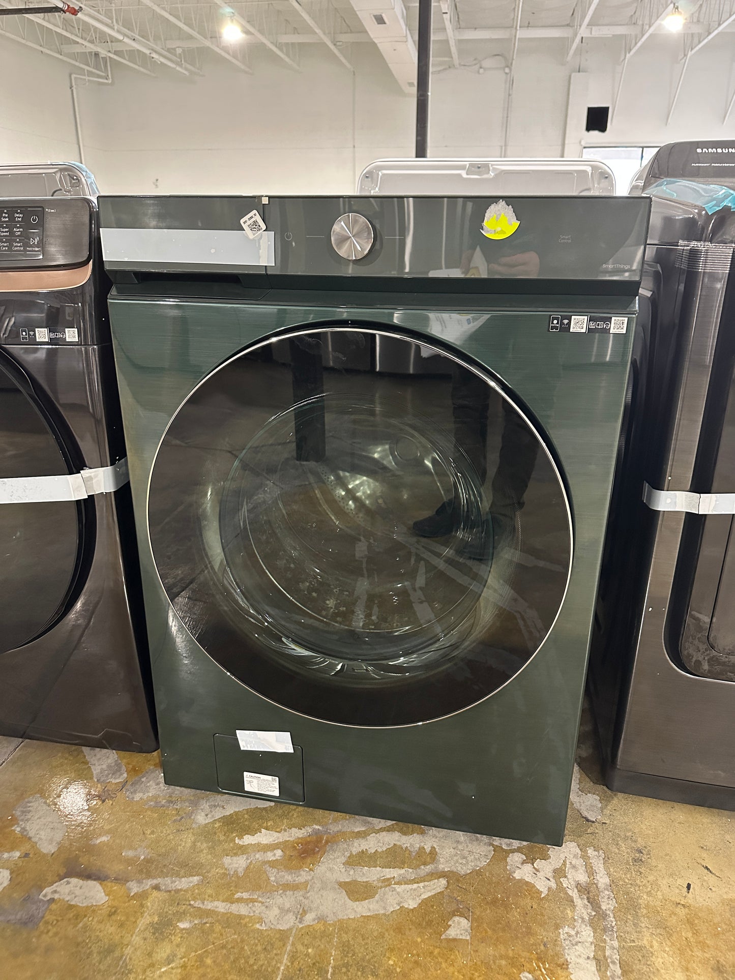 FOREST GREEN ULTRA CAPACITY FRONT LOAD WASHER - WAS11869S WF53BB8900AGUS
