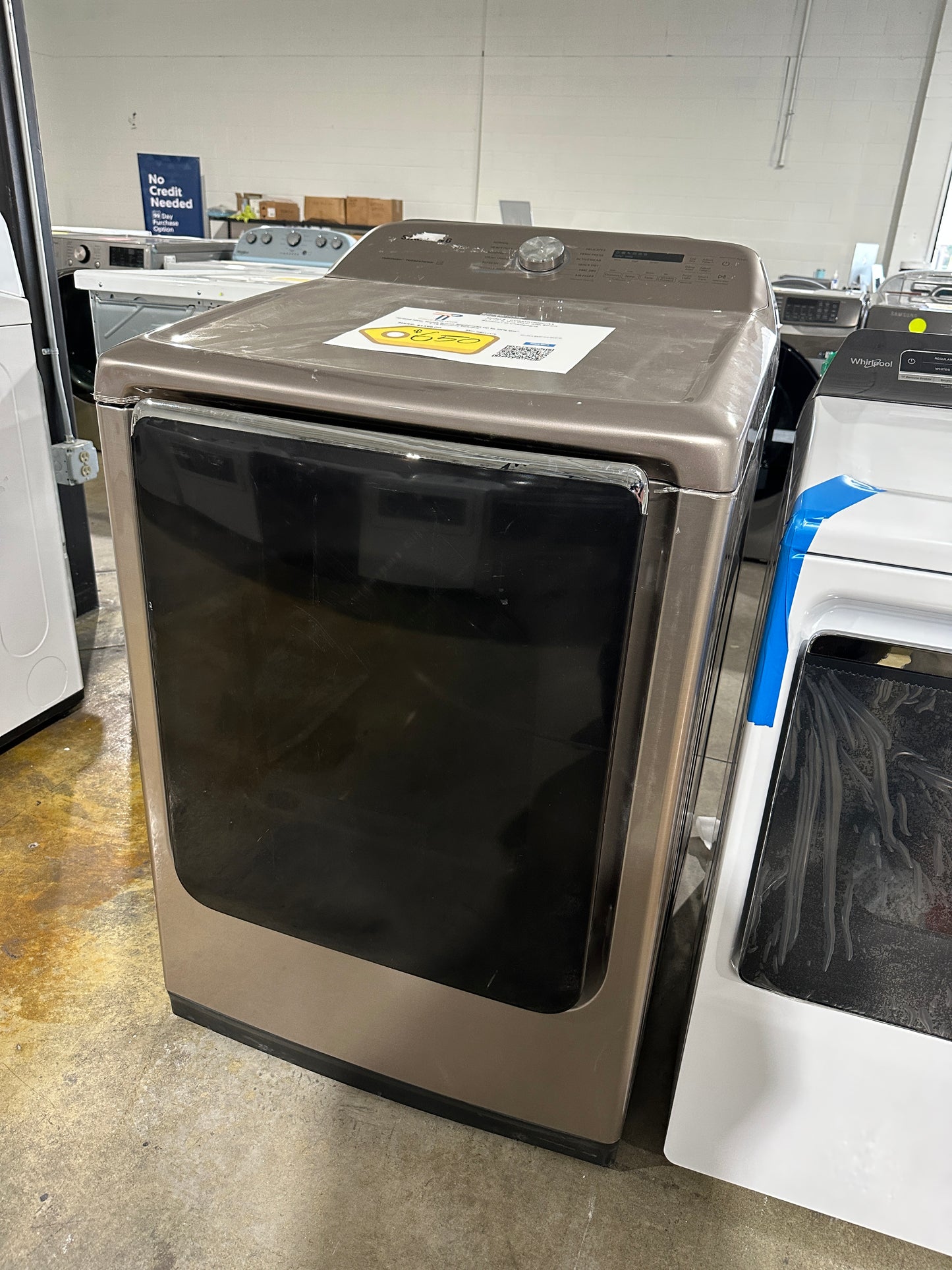 Electric Dryer with Steam and Sensor Dry - Champagne Model:DVE54R7600C DRY11479