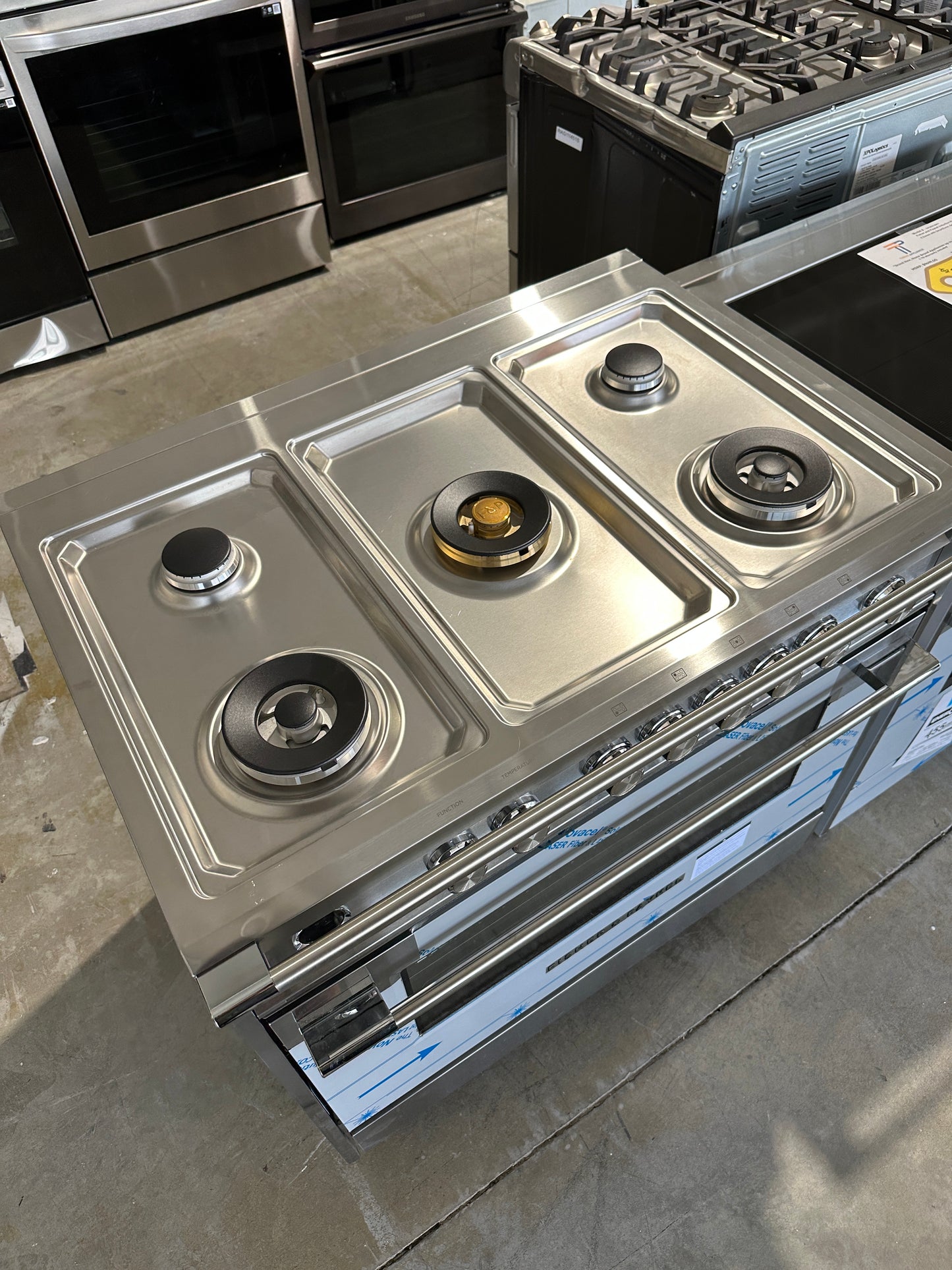HIGH END Dual Fuel Convection Range - Stainless steel Model:OR36SCG6X1 RAG11497S