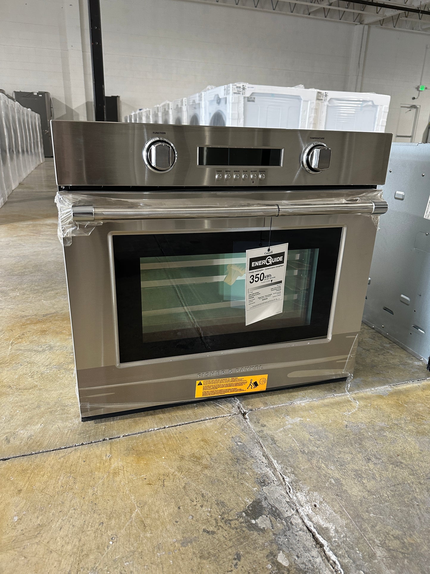 Discounted Single Electric Convection Wall Oven - Stainless steel Model:WOSV3-30 WOV11170S