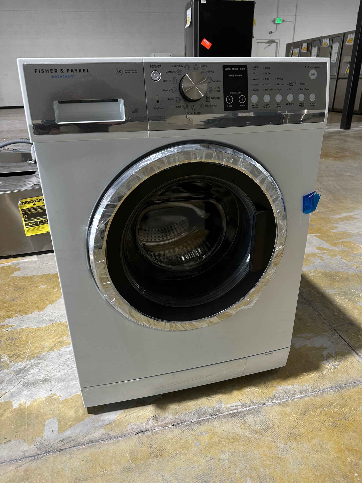 HIGHLY DISCOUNTED Fisher & Paykel - 2.4 cu. ft. High Efficiency Front Load Washer - Model:WH2424P2 WAS11875S