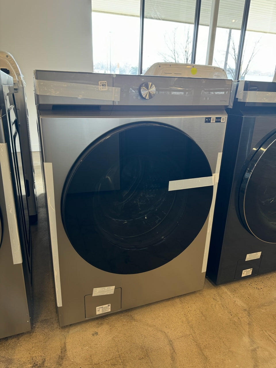 BESPOKE 5.3 CU FT SAMSUNG STACKABLE WASHER MODEL: WF53BB8700ATUS WAS10010R
