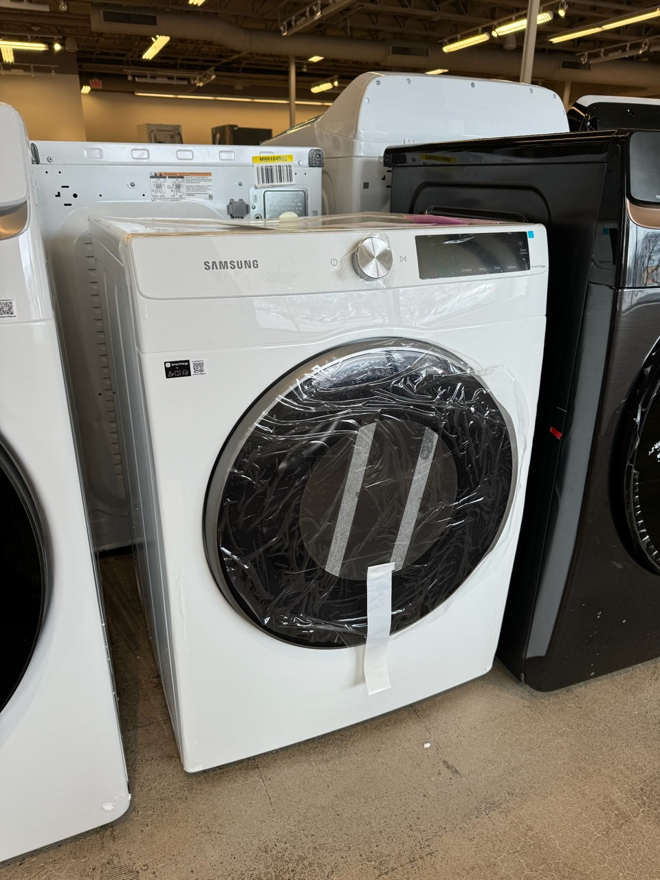 REDUCED PRICE AI SMART DIAL NEW SAMSUNG ELECTRIC DRYER MODEL: DV25B6900EW/A2 DRY10007R