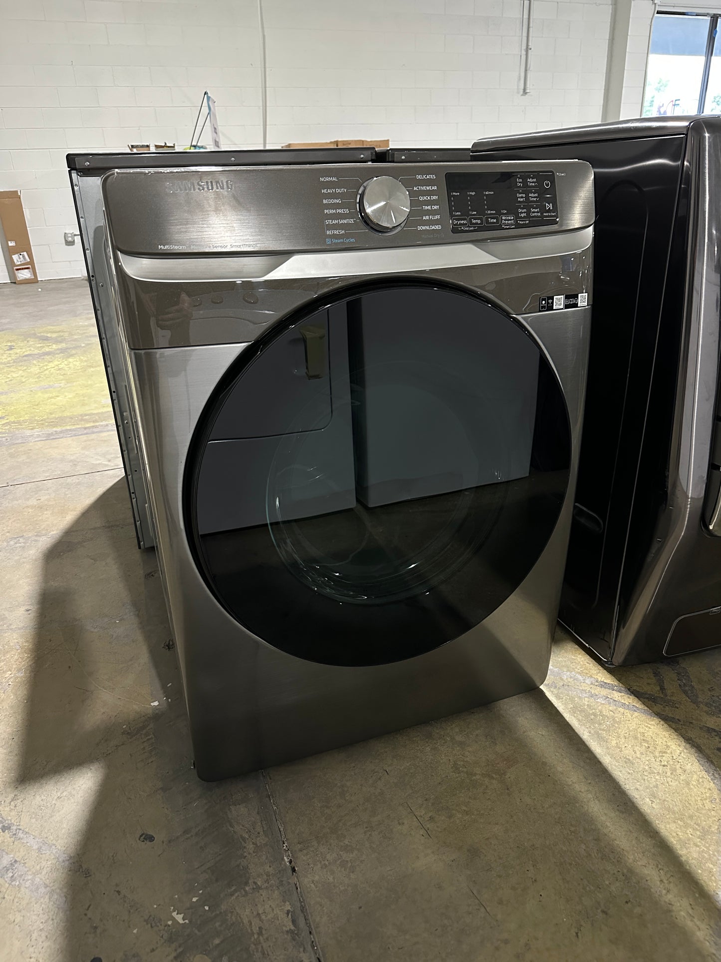 SAMSUNG SMART ELECTRIC DRYER Model:DVE45B6300P DRY11760S