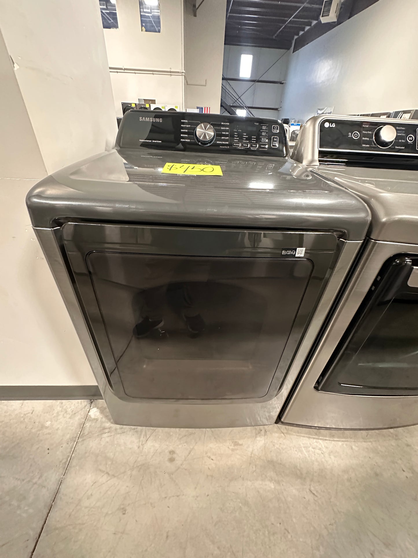 Gas Dryer with Sensor Dry - Platinum Model:DVG45T3400P/A3 DRY11920