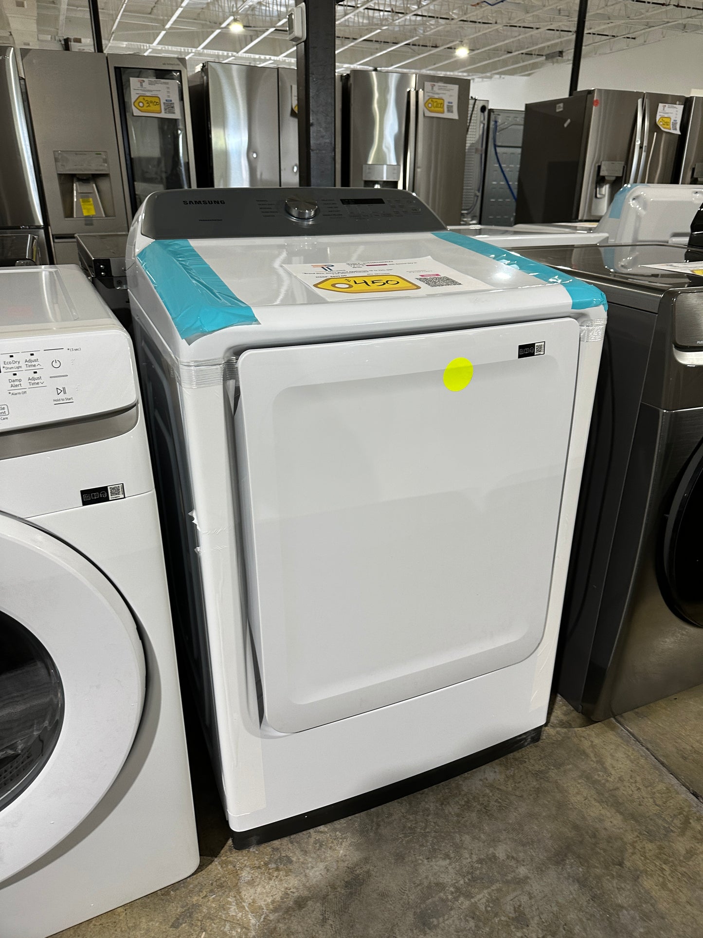 Electric Dryer with 10 Cycles and Sensor Dry - Model:DVE50R5200W/A3 DRY11783S