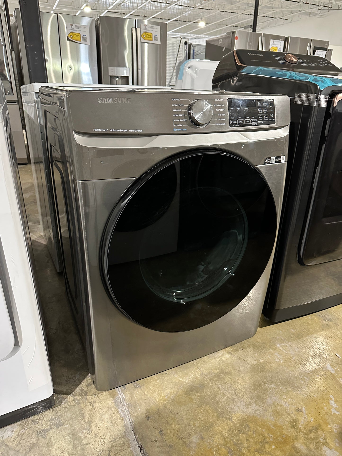 NEW SAMSUNG SMART ELECTRIC DRYER Model:DVE45B6300P DRY11782S