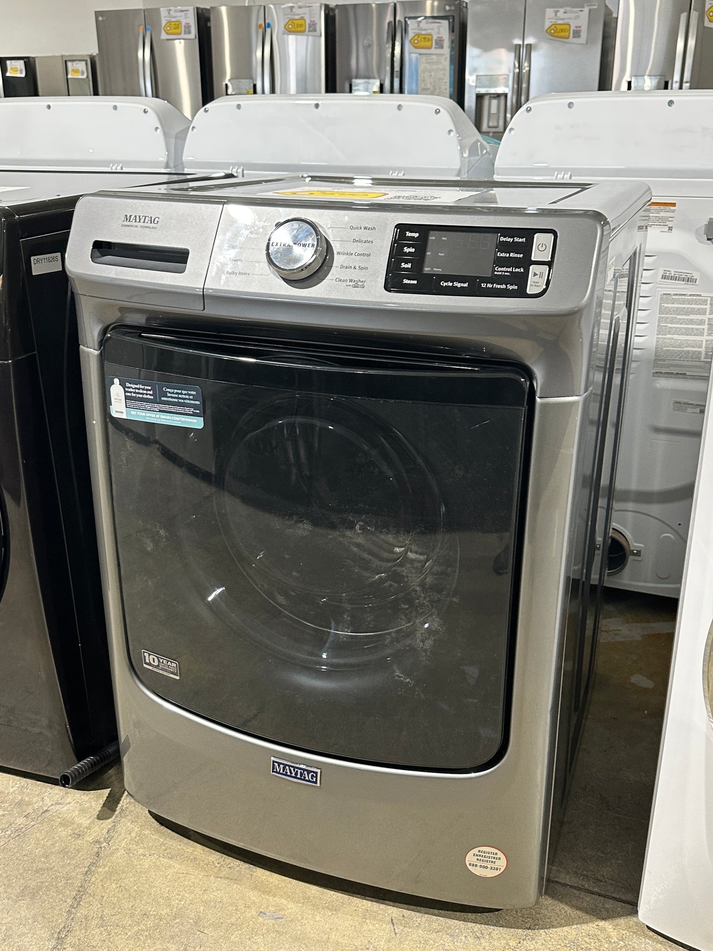 BRAND NEW MAYTAG FRONT LOAD WASHER Model:MHW5630HC WAS11934S