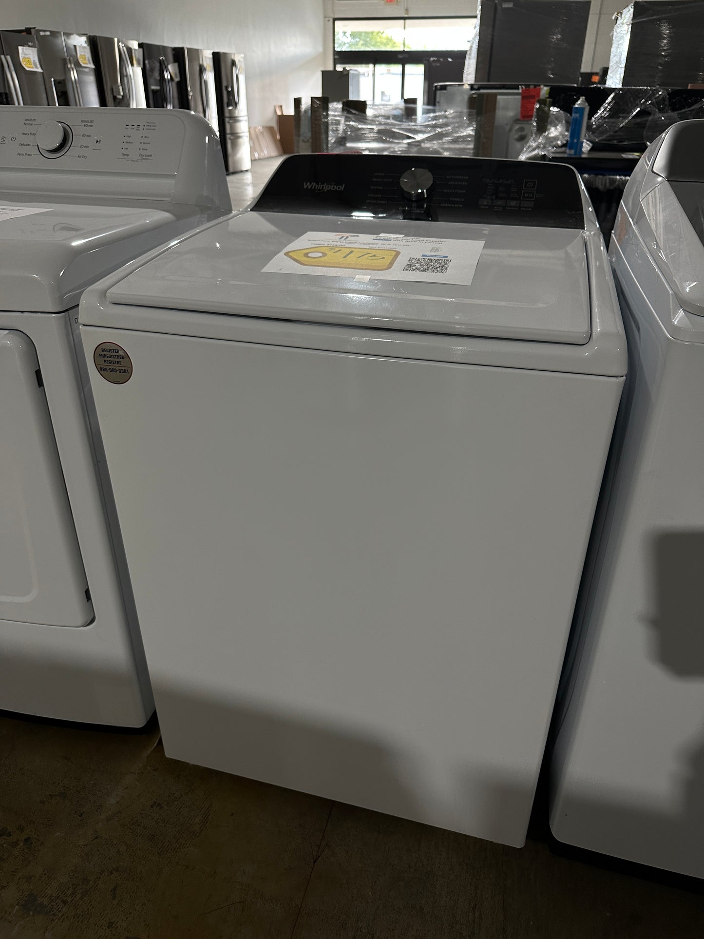BRAND NEW WHIRLPOOL TOP LOAD WASHER Model:WTW5010LW WAS11923S