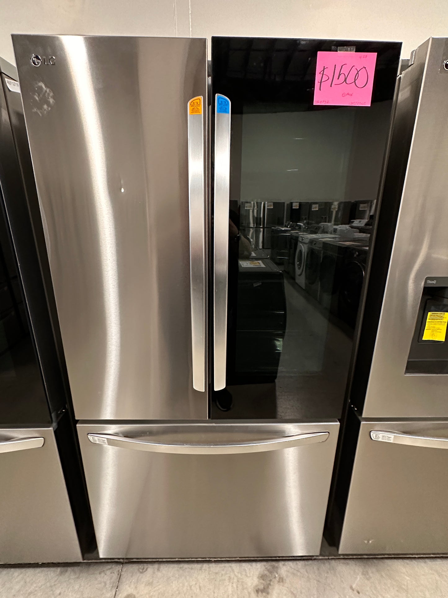 NEW LG COUNTER DEPTH SMART REFRIGERATOR - REF12732 LRFGC2706S