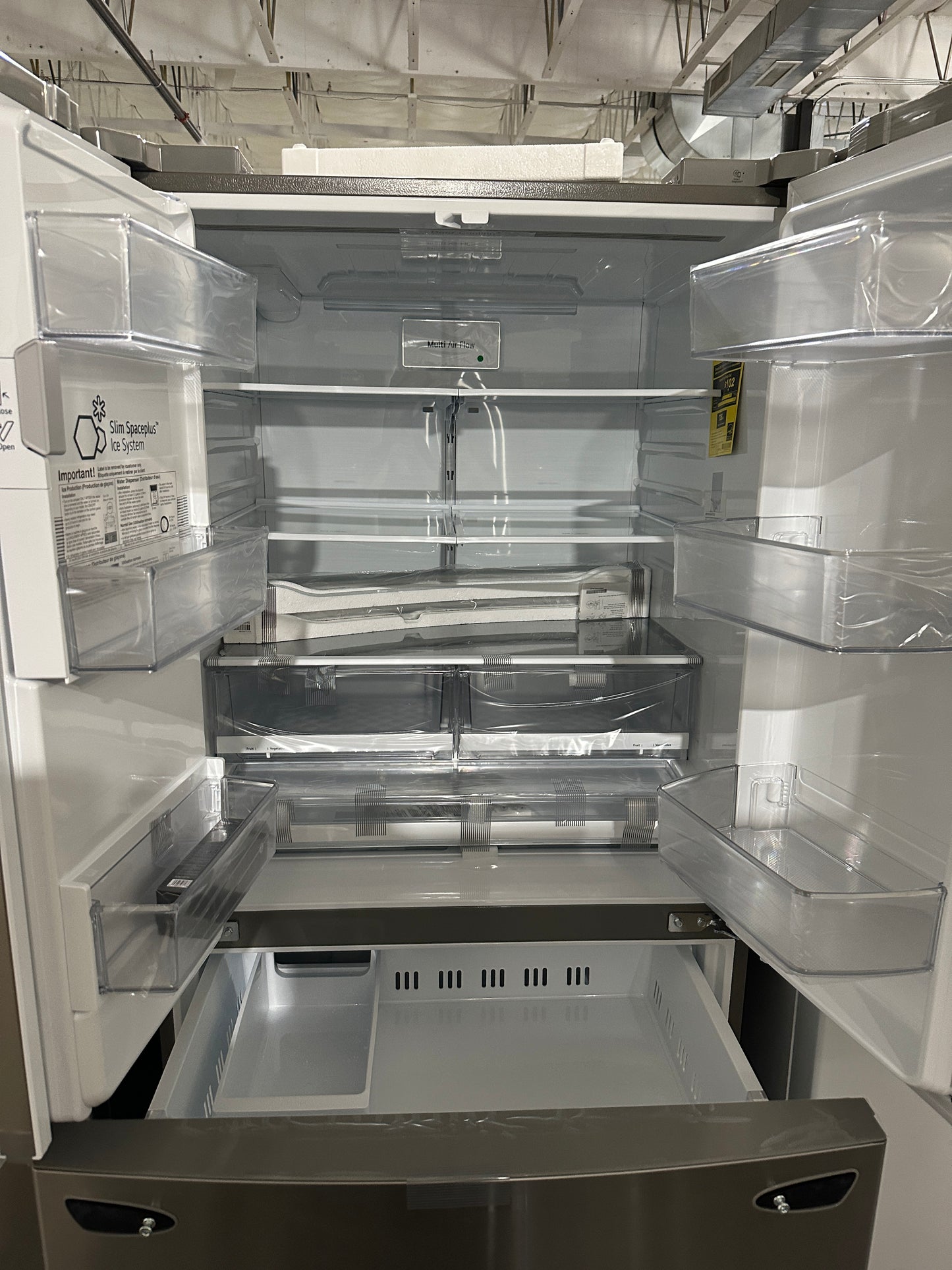 FRENCH DOOR SMART LG REFRIGERATOR MODEL: LHFS28XBS REF12233S