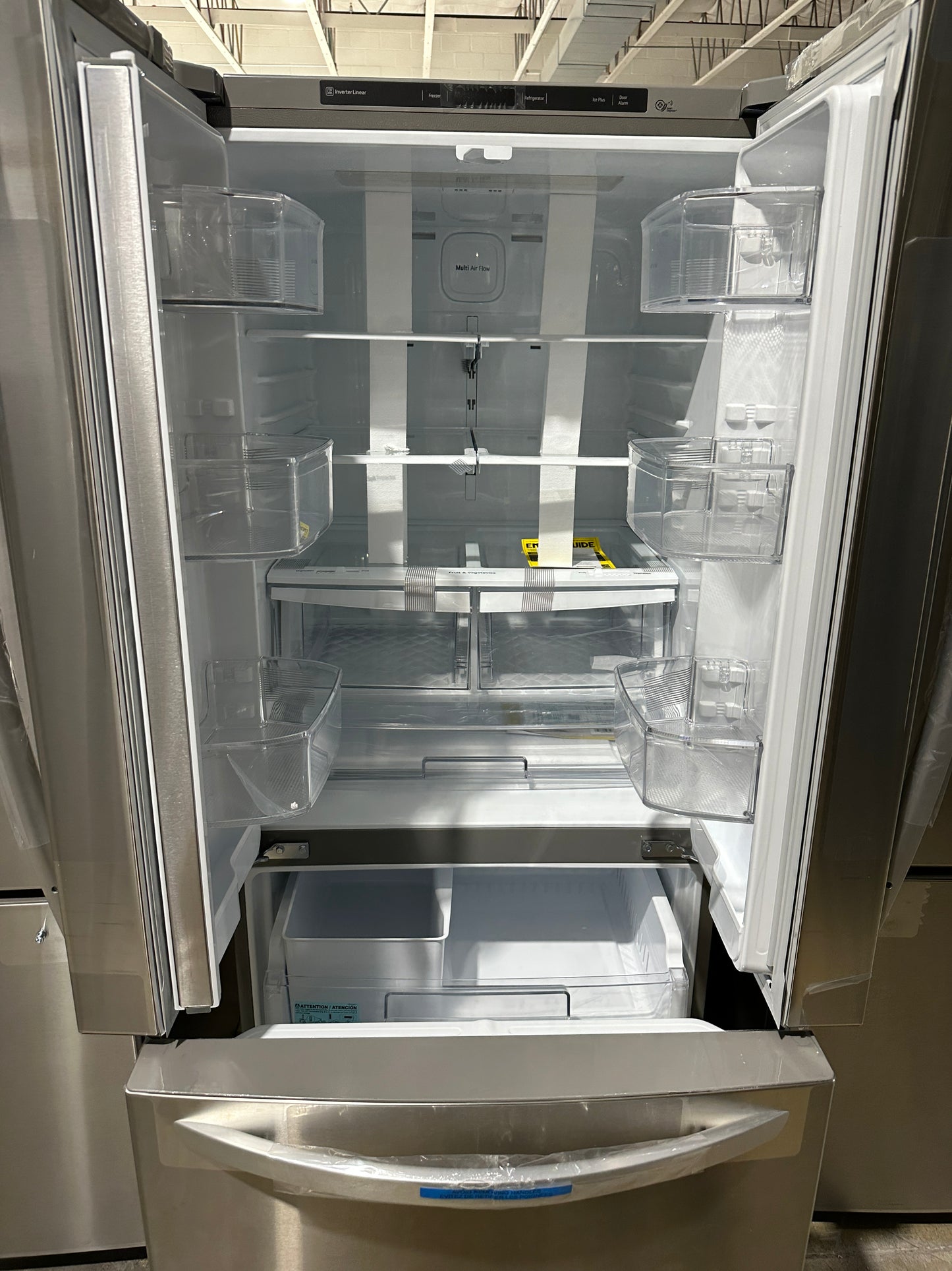 SMART COOLING SYSTEM LG FRENCH DOOR REFRIGERATOR MODEL: LFCS22520S REF12239S