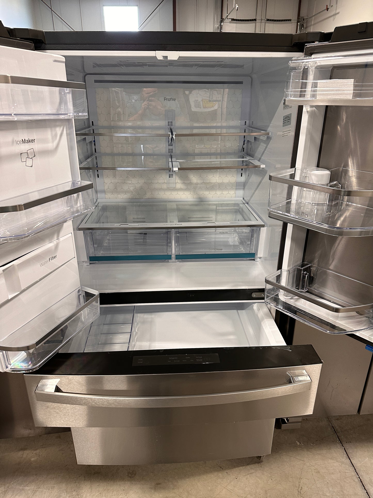 GE PROFILE SMART FRENCH DOOR REFRIGERATOR - REF12810 PVD28BYNFS