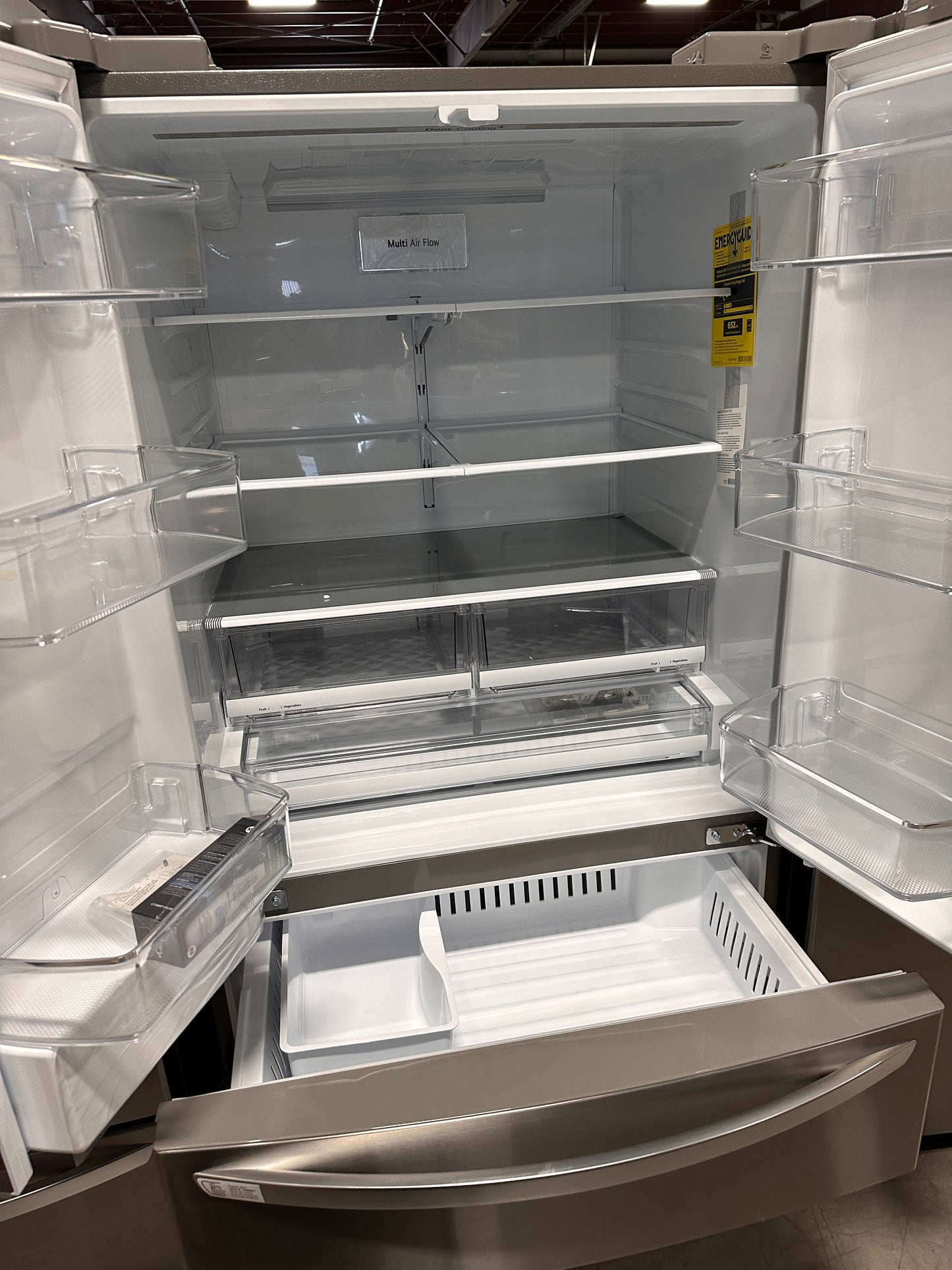NEW LG 4-DOOR SMART REFRIGERATOR - REF12739 LRMWS2906S