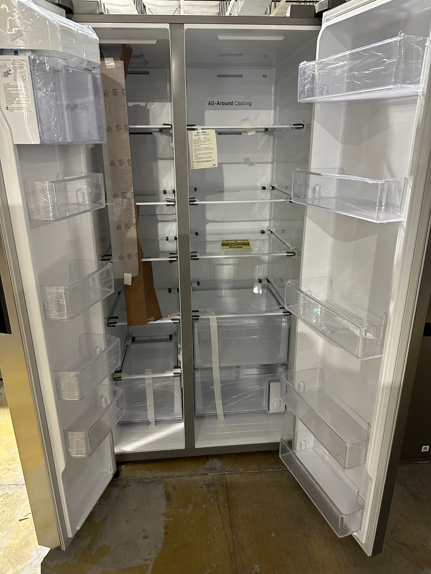 NEW SAMSUNG SIDE BY SIDE FRIDGE MODEL: RS28A500ASR REF12306S