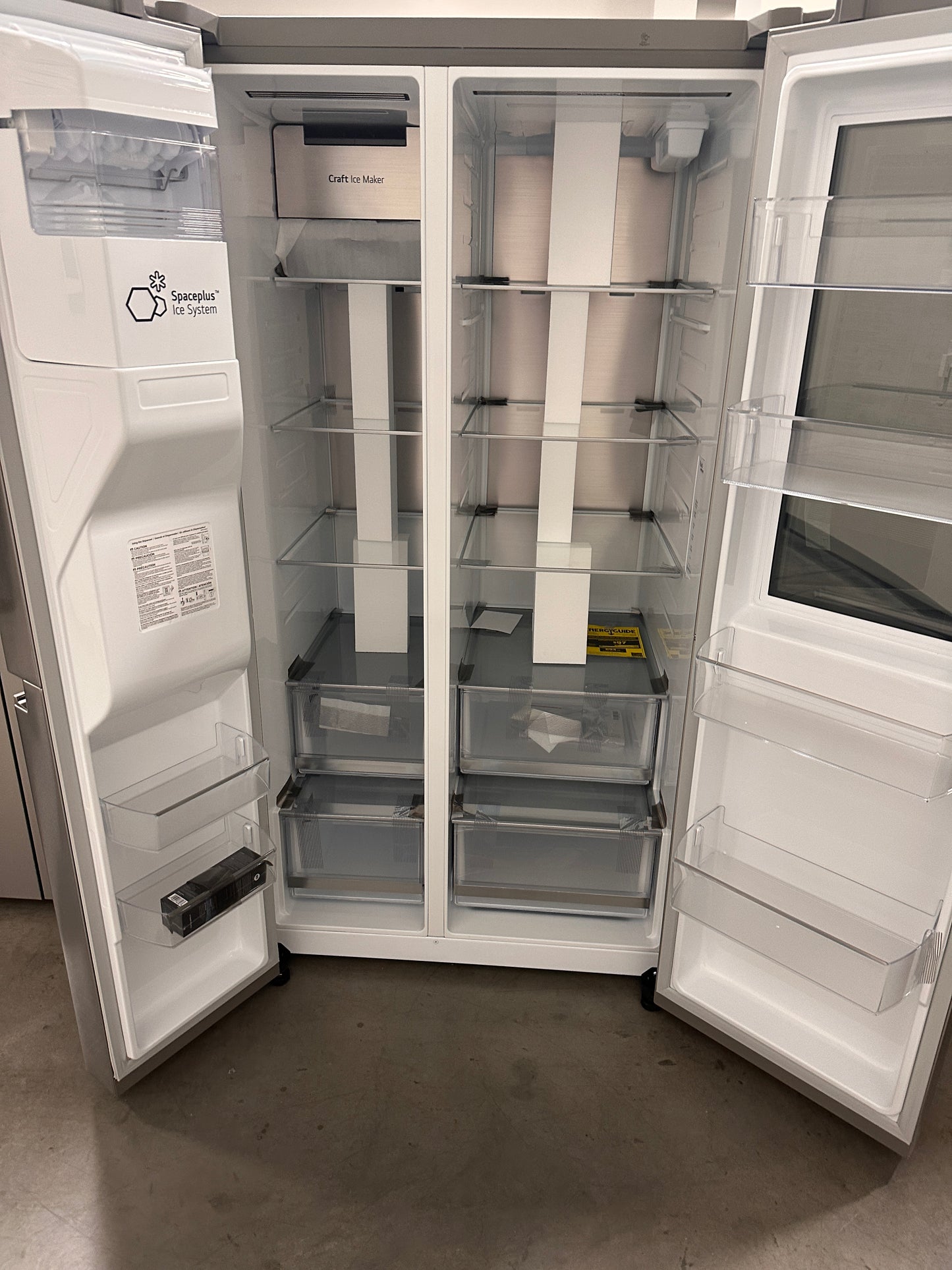GREAT NEW LG SIDE BY SIDE REFRIGERATOR Model:LRSOS2706S REF12878