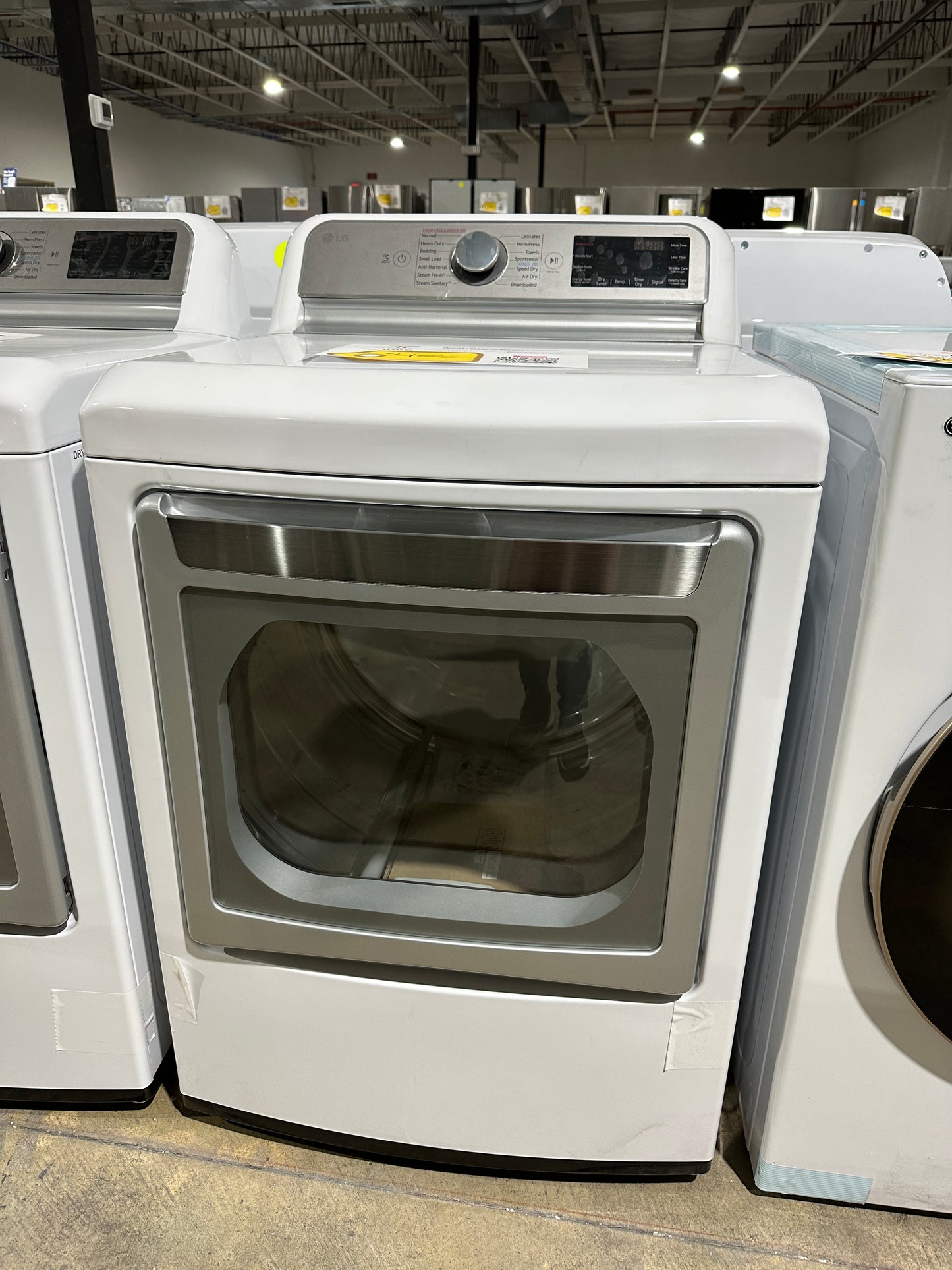 NEW LG SMART ELECTRIC DRYER WITH STEAM MODEL: DLEX7900WE DRY11944S