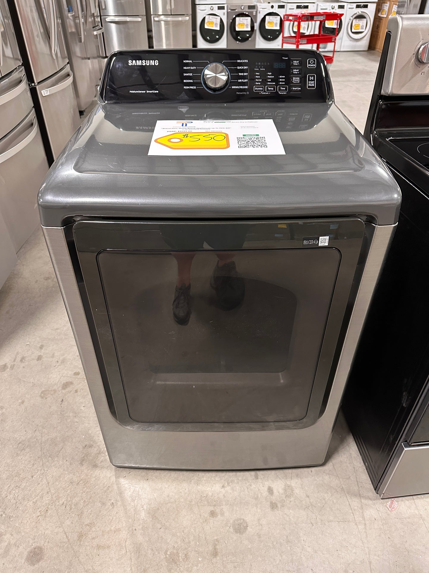 NEW SAMSUNG GAS DRYER WITH SENSOR DRY - DRY11970 DVG45T3400P