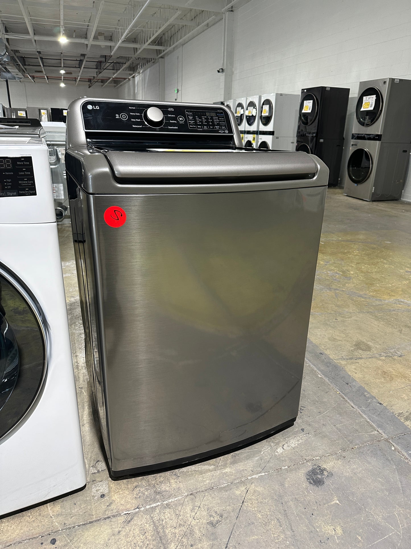 GORGEOUS LG SMART TOP LOAD WASHER MODEL: WT7400CV WAS12031S
