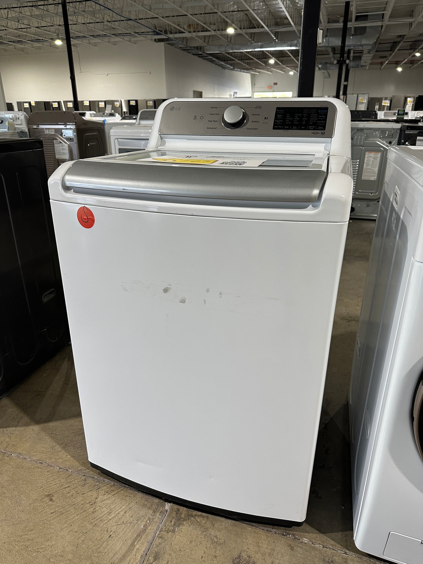 TOP LOAD WASHER - NEW LG SMART WASHING MACHINE MODEL: WT7400CW WAS12023S