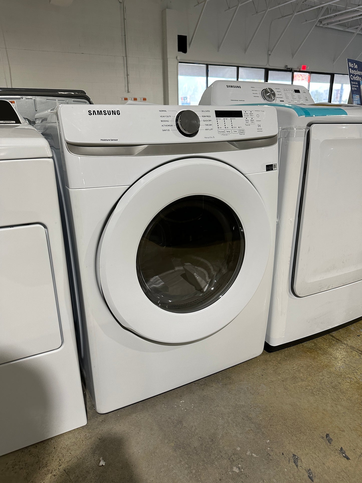 GREAT GAS DRYER with TURBOSTEAM Model:DLGX6701B DRY12352