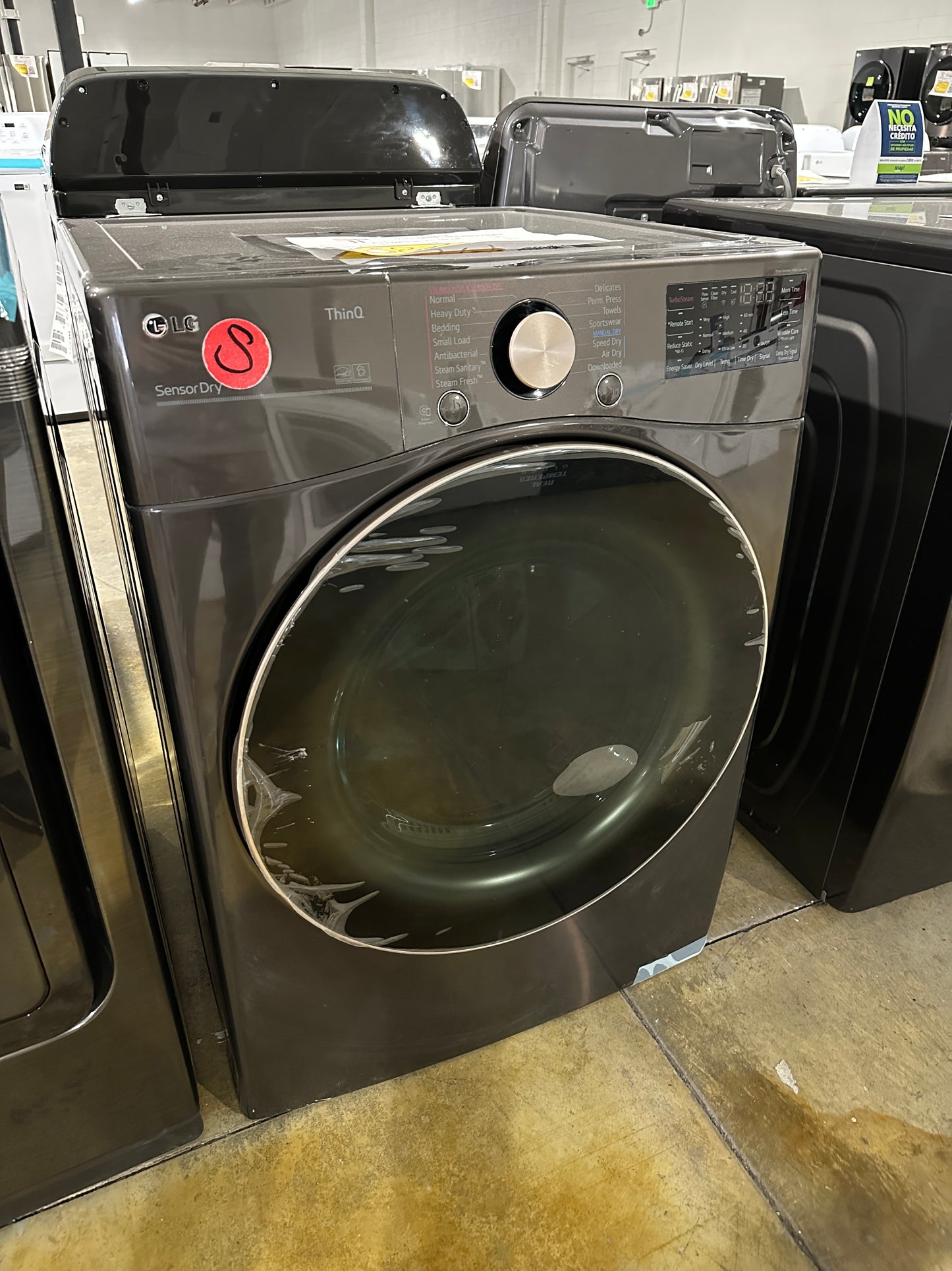 ON SALE STACKABLE SMART LG GAS DRYER - DRY11186S DLGX4201B
