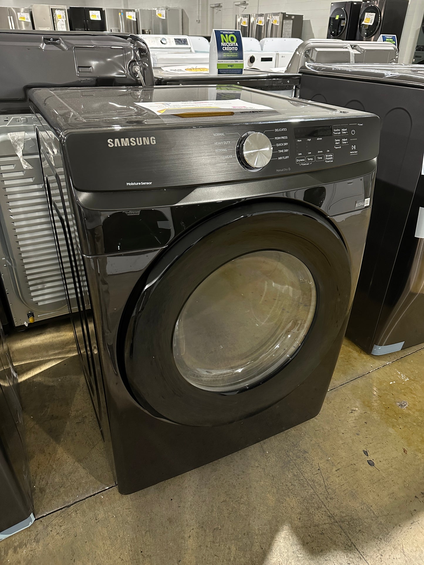 NEW SAMSUNG STACKABLE ELECTRIC DRYER Model:DVE45T6000V/A3 DRY11804S