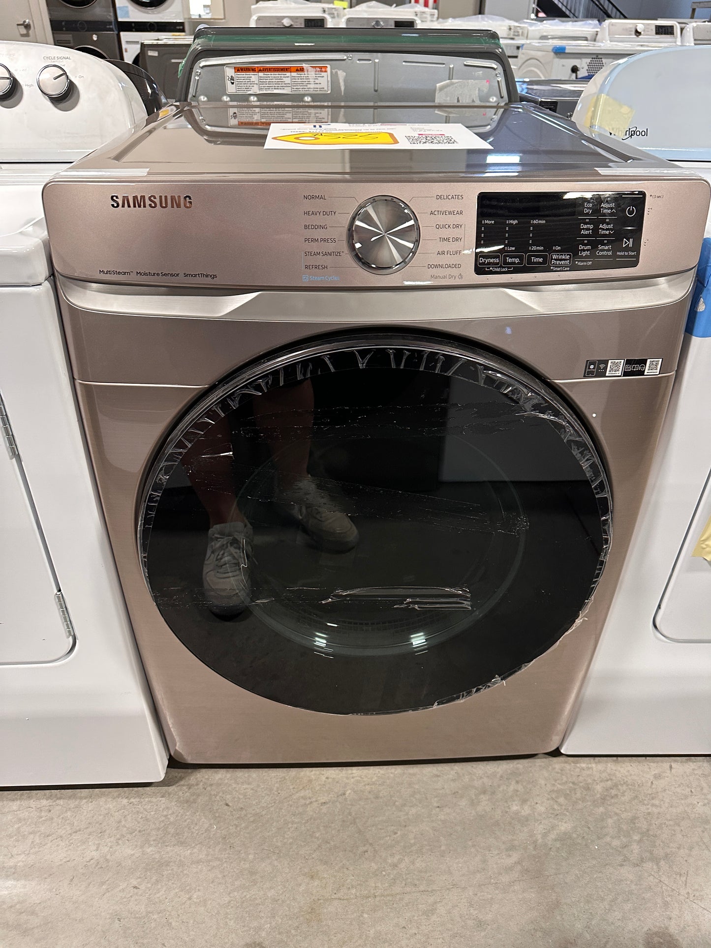 NEW SAMSUNG SMART ELECTRIC DRYER Model:DVE45B6300C DRY12381