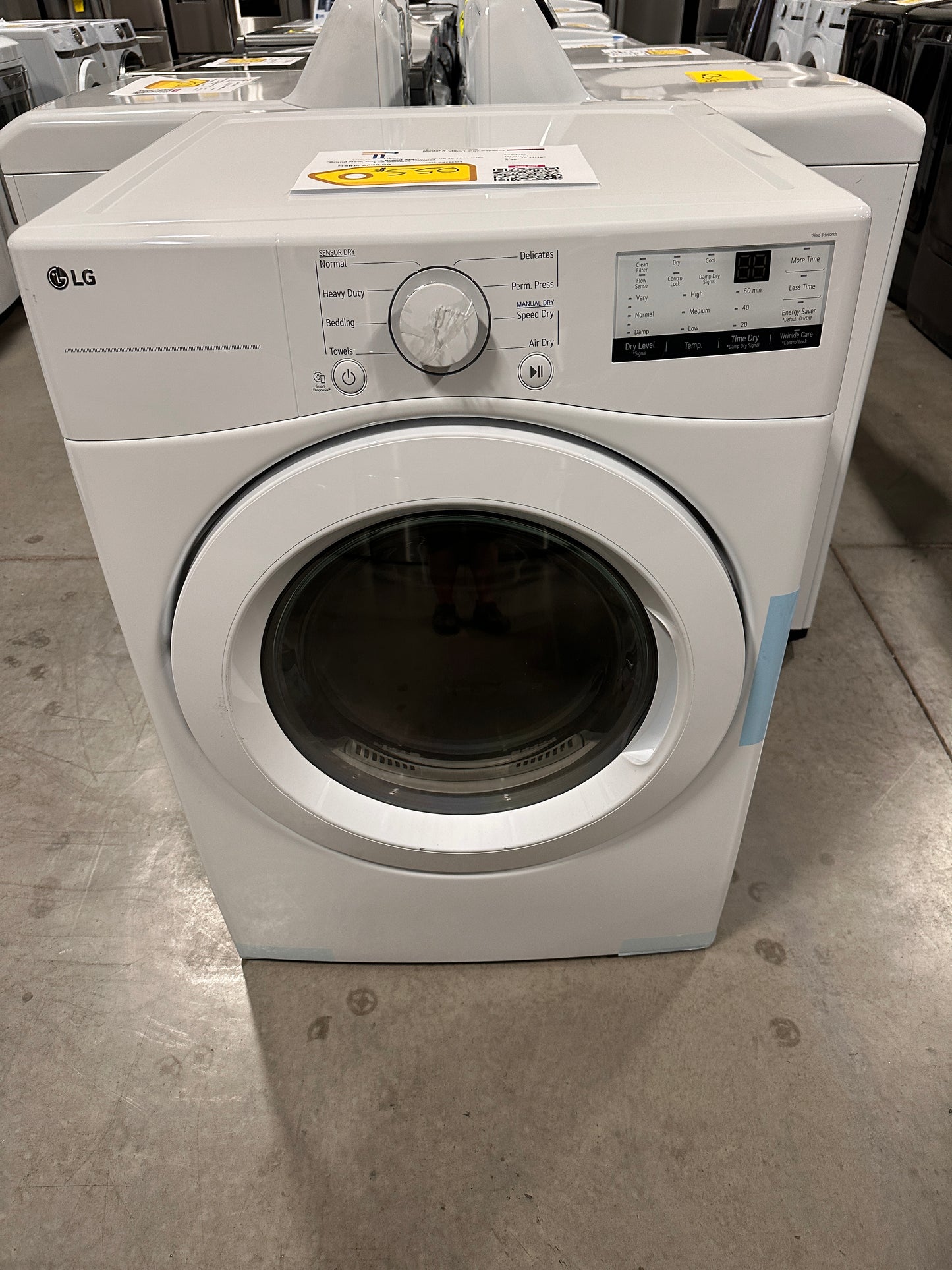 DISCOUNT PRICE! GREAT NEW STACKABLE ELECTRIC DRYER Model:DLE3400W DRY12358